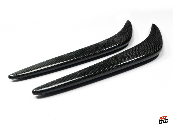 For R35 GTR AS Style Front Bumper Canard (Pre-facelift)