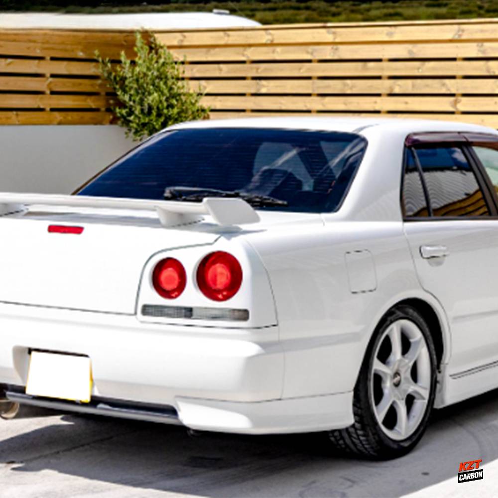 For Nissan Skyline R34 GTT 4 Door Only FRP Unpaint Rear Fender 4pcs Body Kits