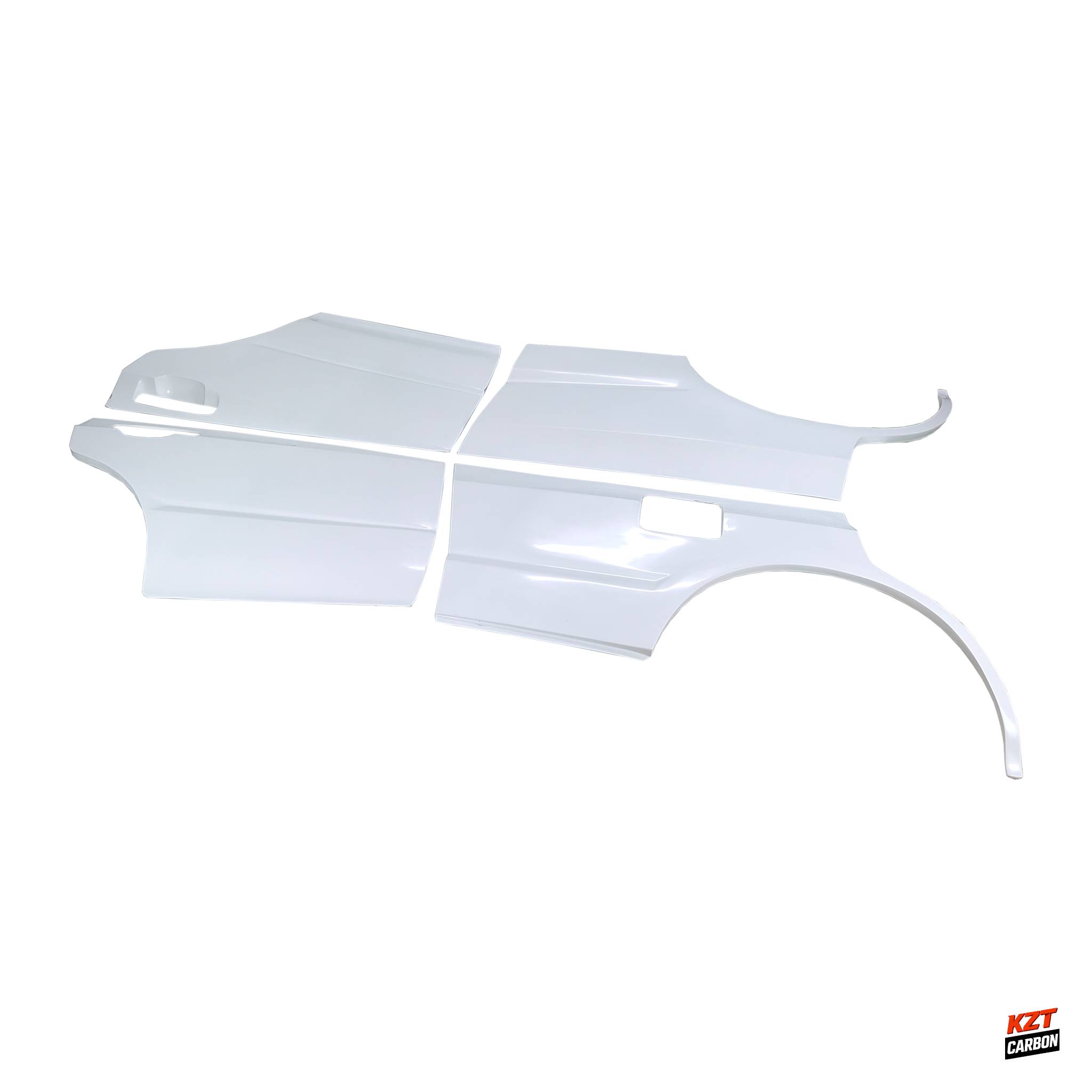 For Nissan Skyline R34 GTT 4 Door Only FRP Unpaint Rear Fender 4pcs Body Kits