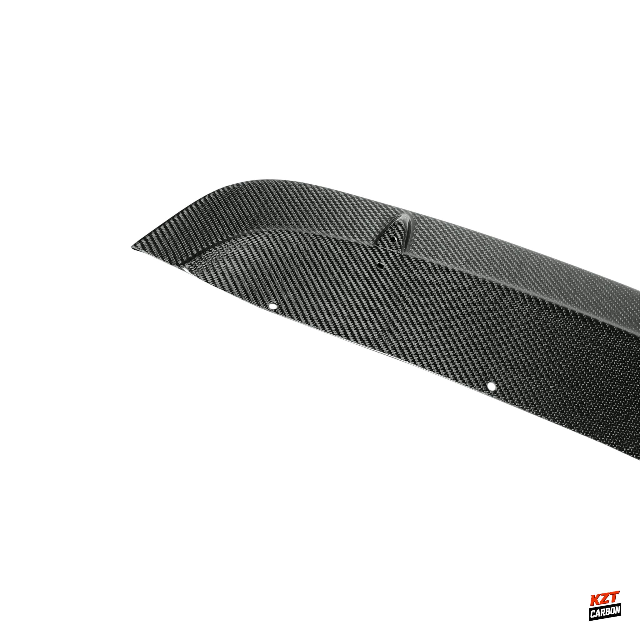 For BMW M2 F87 Coupe 2016-21 Carbon ST Style Front Bumper Center Lip Diffuser