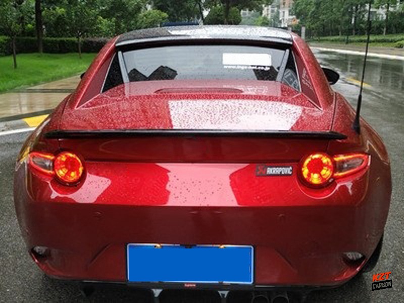 For Mazda MX5 ND 16-24 Miata Roadster GA Style Ducktail Rear Spoiler Fiberglass