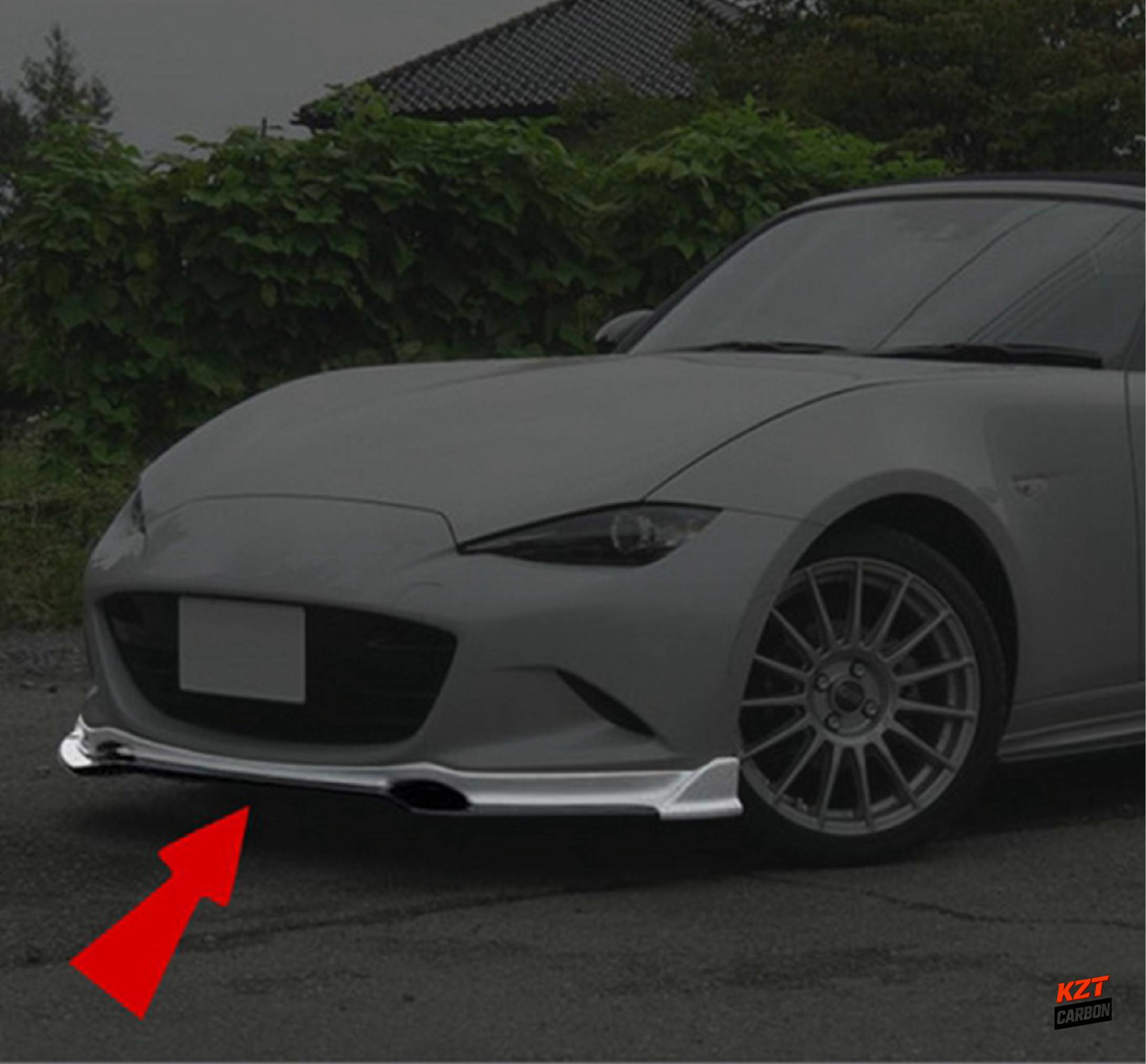 For Mazda MX5 ND ND5RC 16-24 Miata Roadster ESQ Style Fiberglass Front Lip