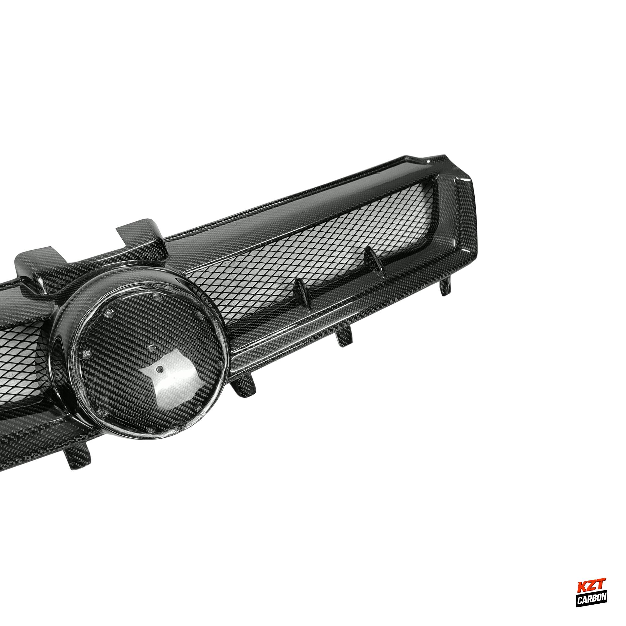 For VW Golf 7 7.5 2015-20 Hatchback Carbon ASP Style Front Center Grille Cover