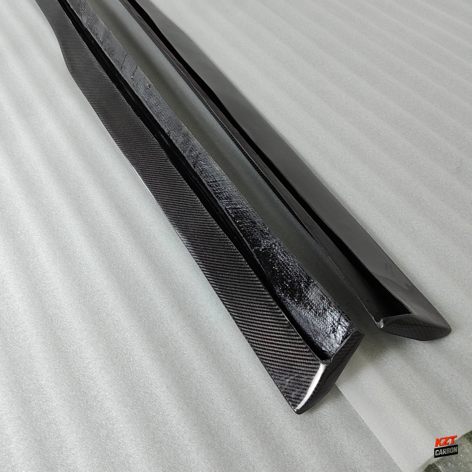 For BMW M3 F80 M4 F82 F83 14-20 Carbon PSM Style Side Skirts Extensions Pair