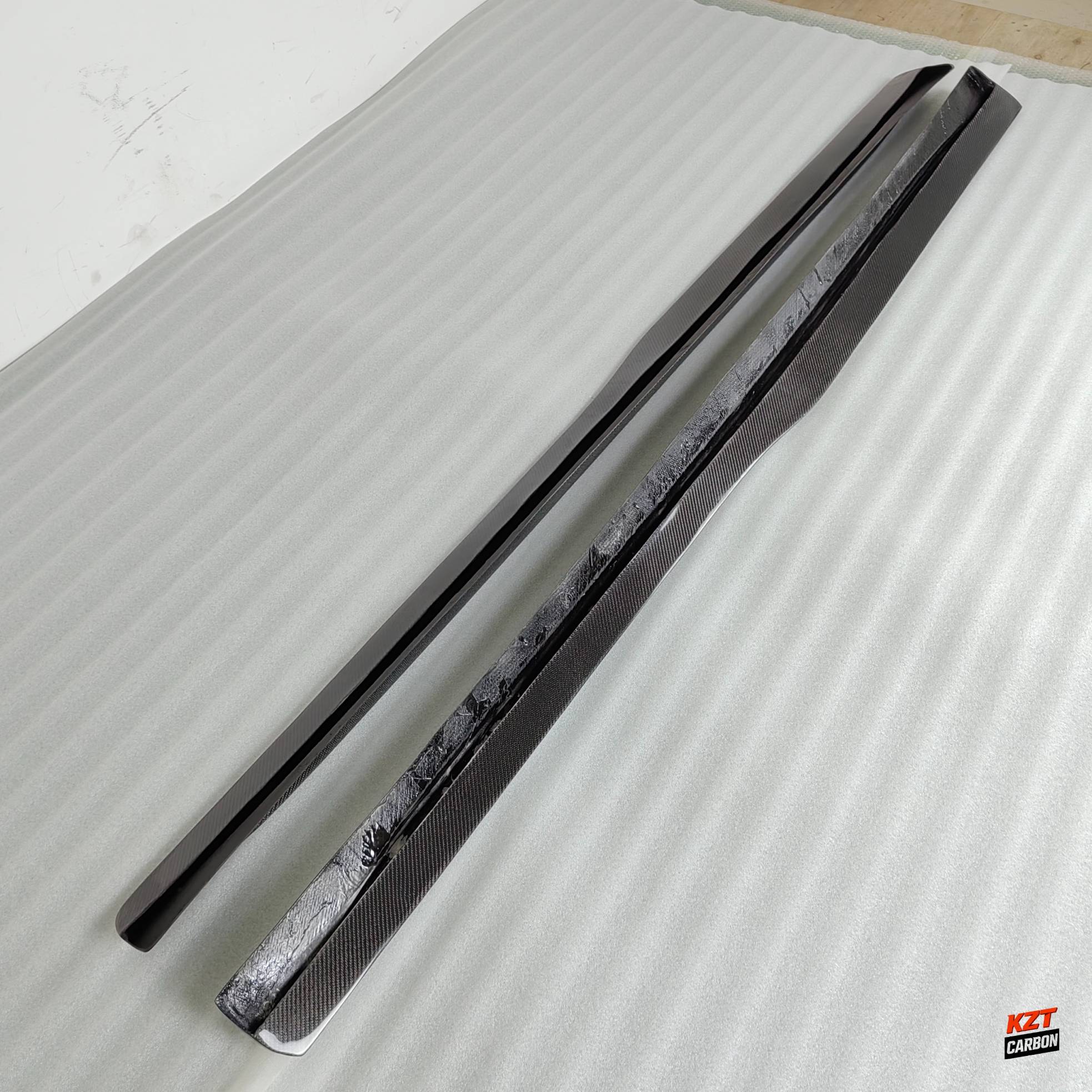 For BMW M3 F80 M4 F82 F83 14-20 Carbon PSM Style Side Skirts Extensions Pair