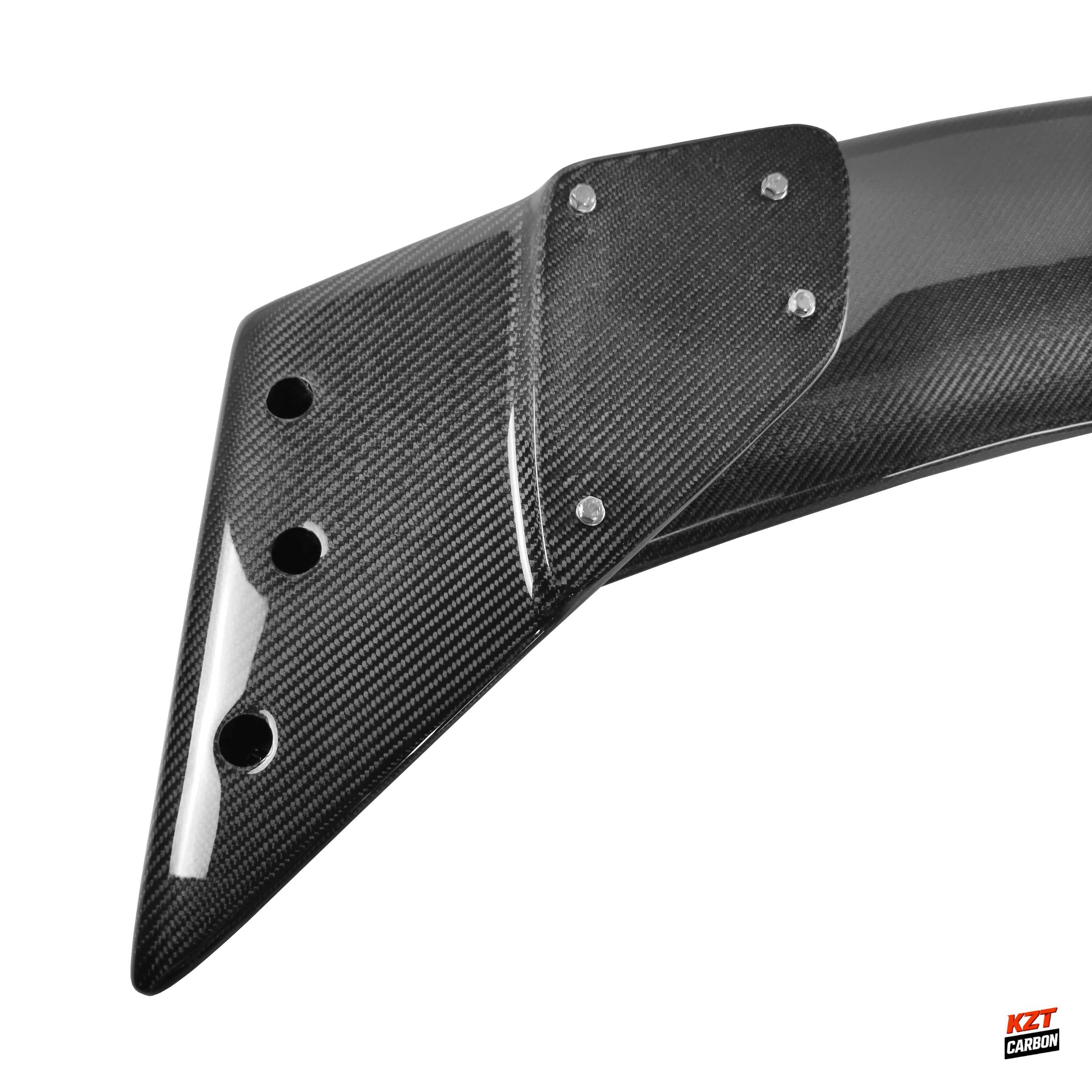 For Infiniti G37 Q40 2 Door Coupe 08-13 GTR Style Carbon Fiber Rear Trunk Spoiler