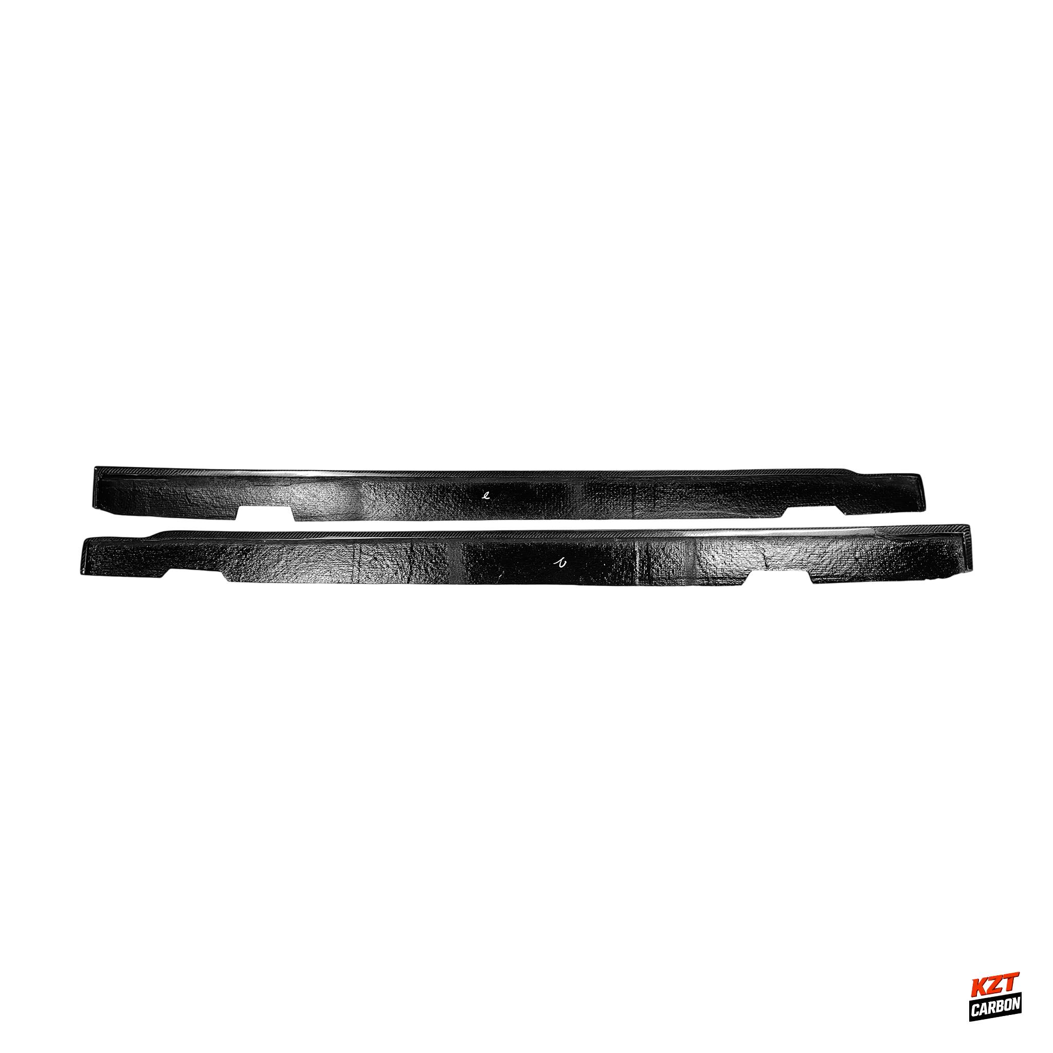 For Mini Cooper F56 Carbon Fiber G Style Body Kits Trim Side Skirt Extensions