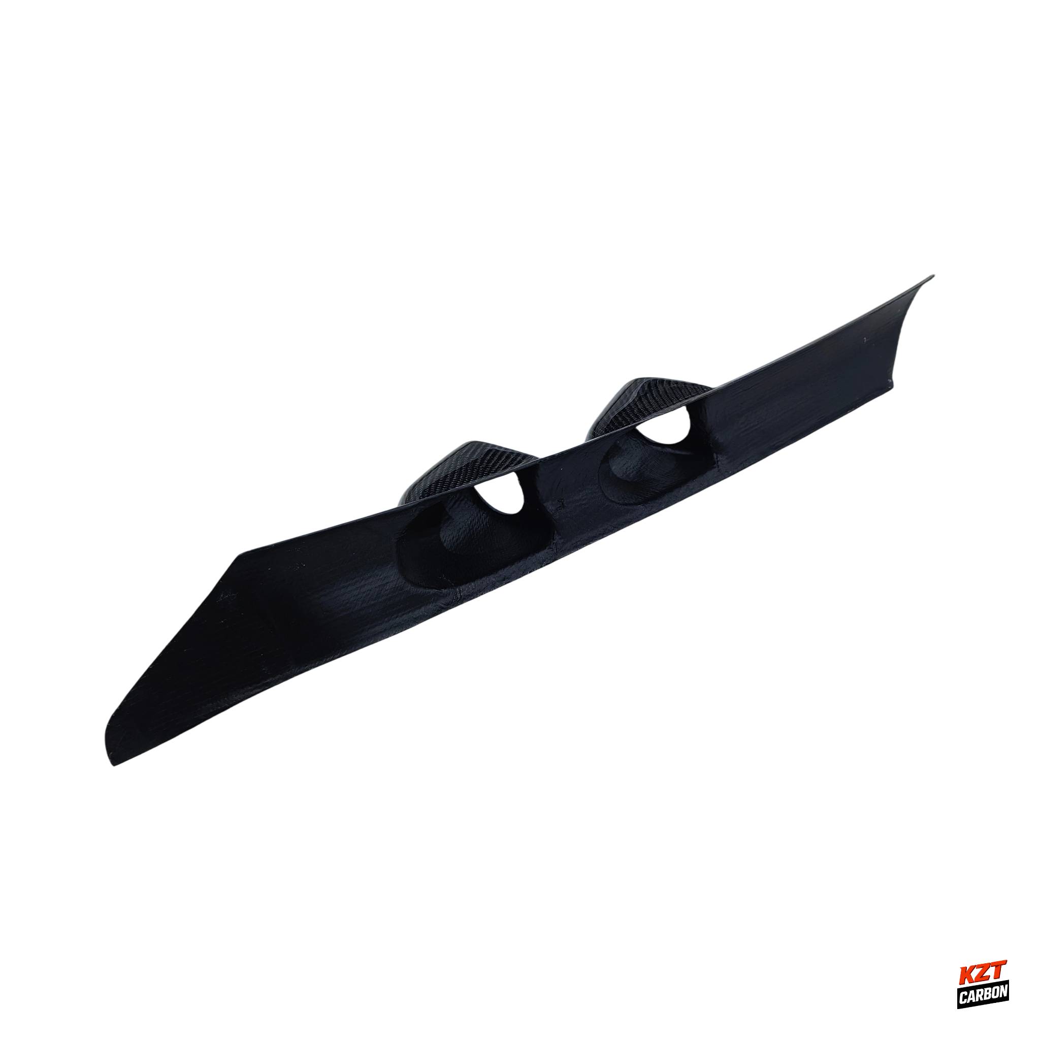 For Mitsubishi EVO Evolution 5-6 Carbon Fiber A-Pillar 60mm Twin Gauge Pod
