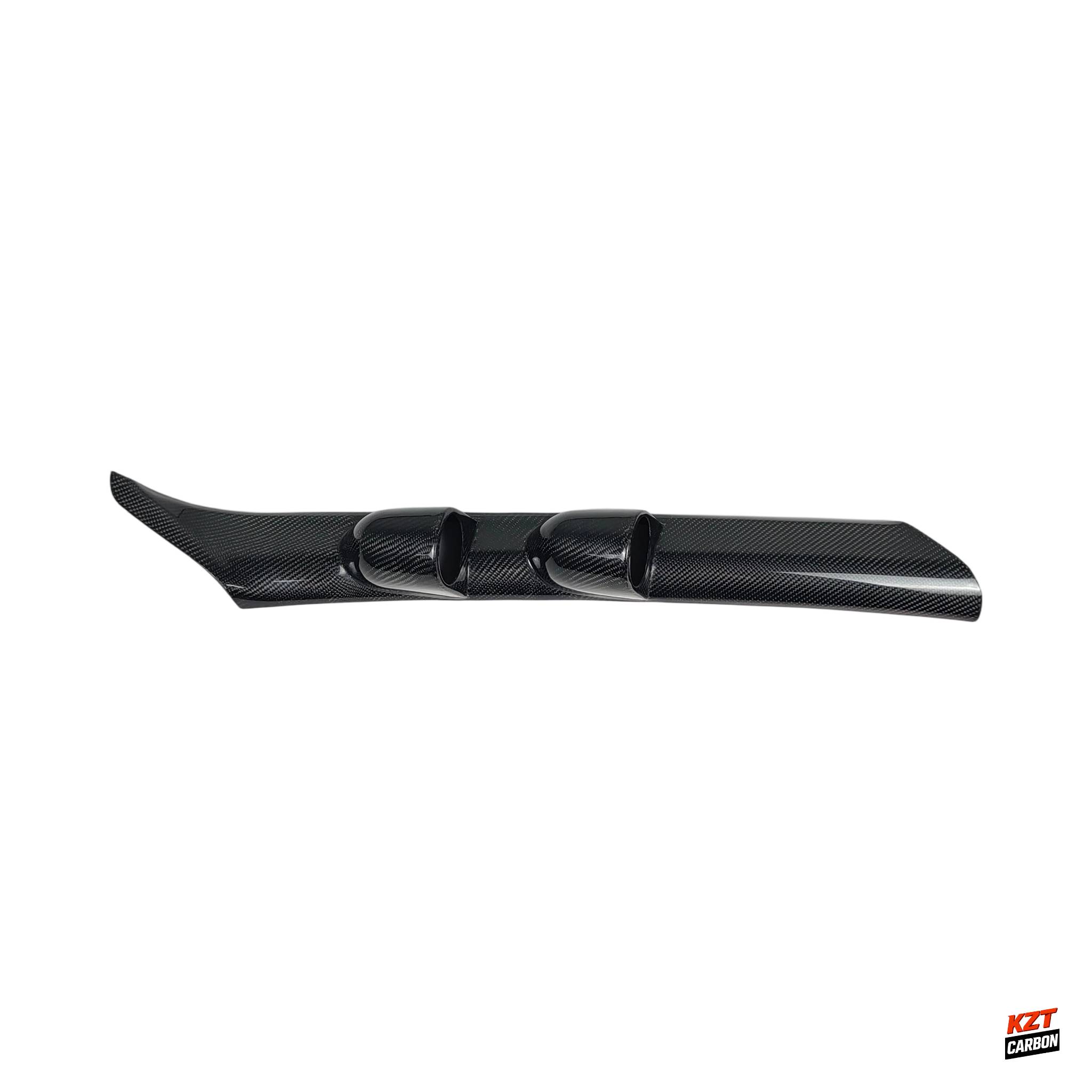 For Mitsubishi EVO Evolution 5-6 Carbon Fiber A-Pillar 60mm Twin Gauge Pod