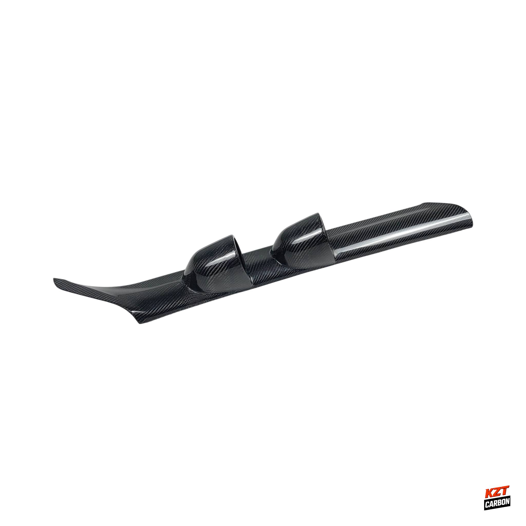 For Mitsubishi EVO Evolution 5-6 Carbon Fiber A-Pillar 60mm Twin Gauge Pod
