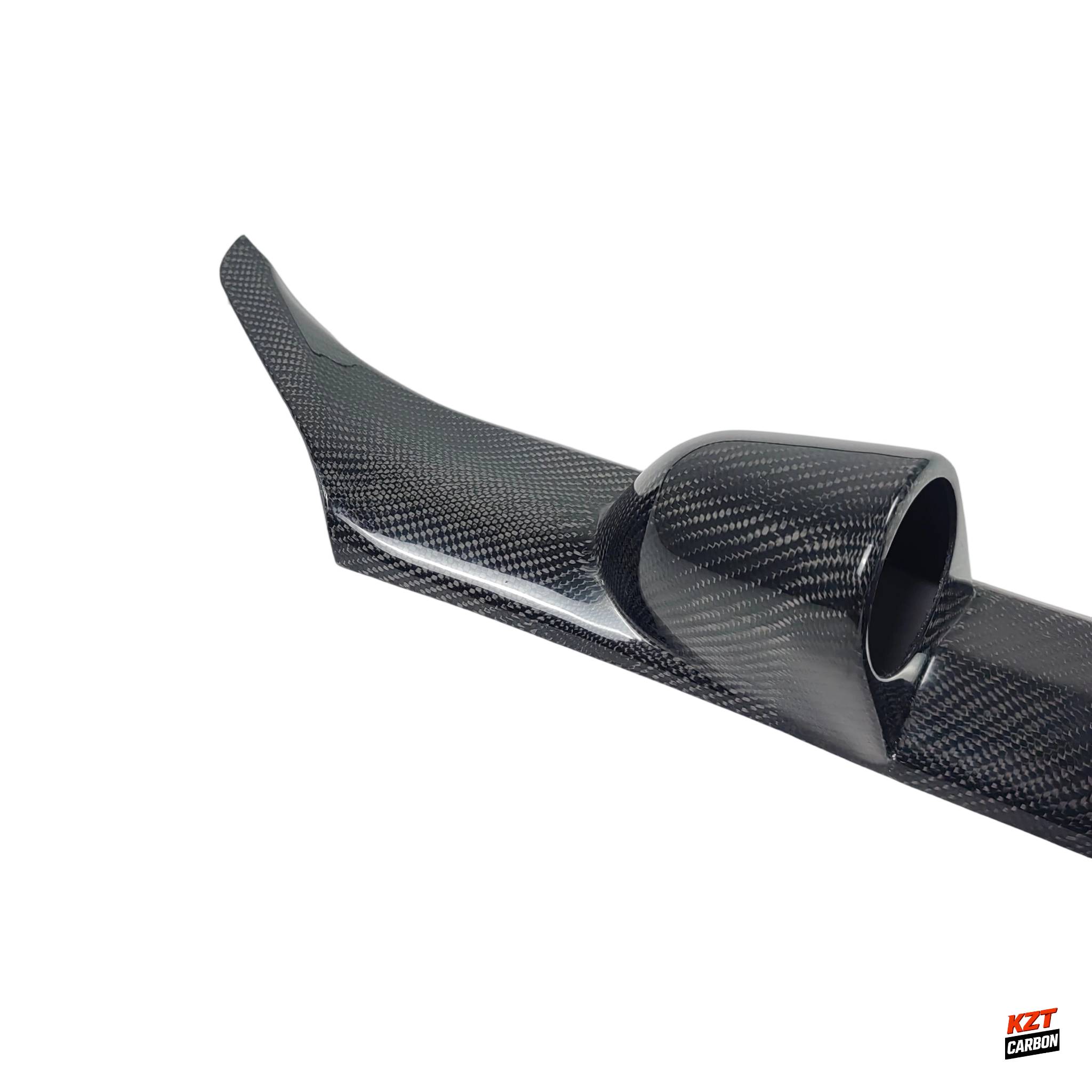 For Mitsubishi EVO Evolution 5-6 Carbon Fiber A-Pillar 60mm Twin Gauge Pod