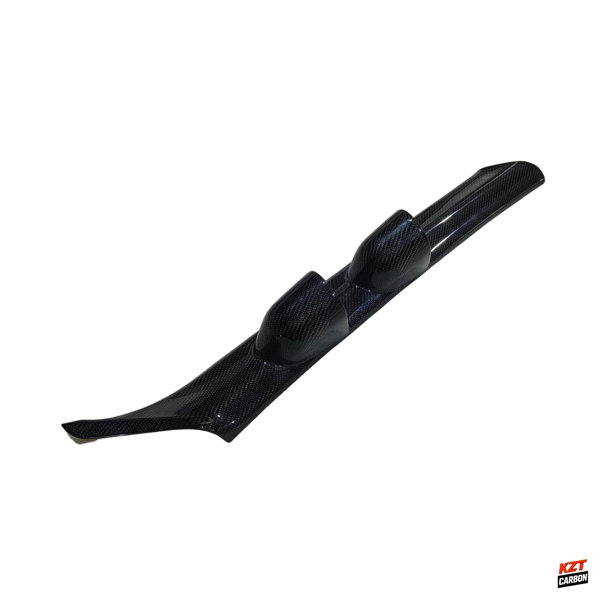 For Mitsubishi EVO Evolution 5-6 Carbon Fiber A-Pillar 60mm Twin Gauge Pod