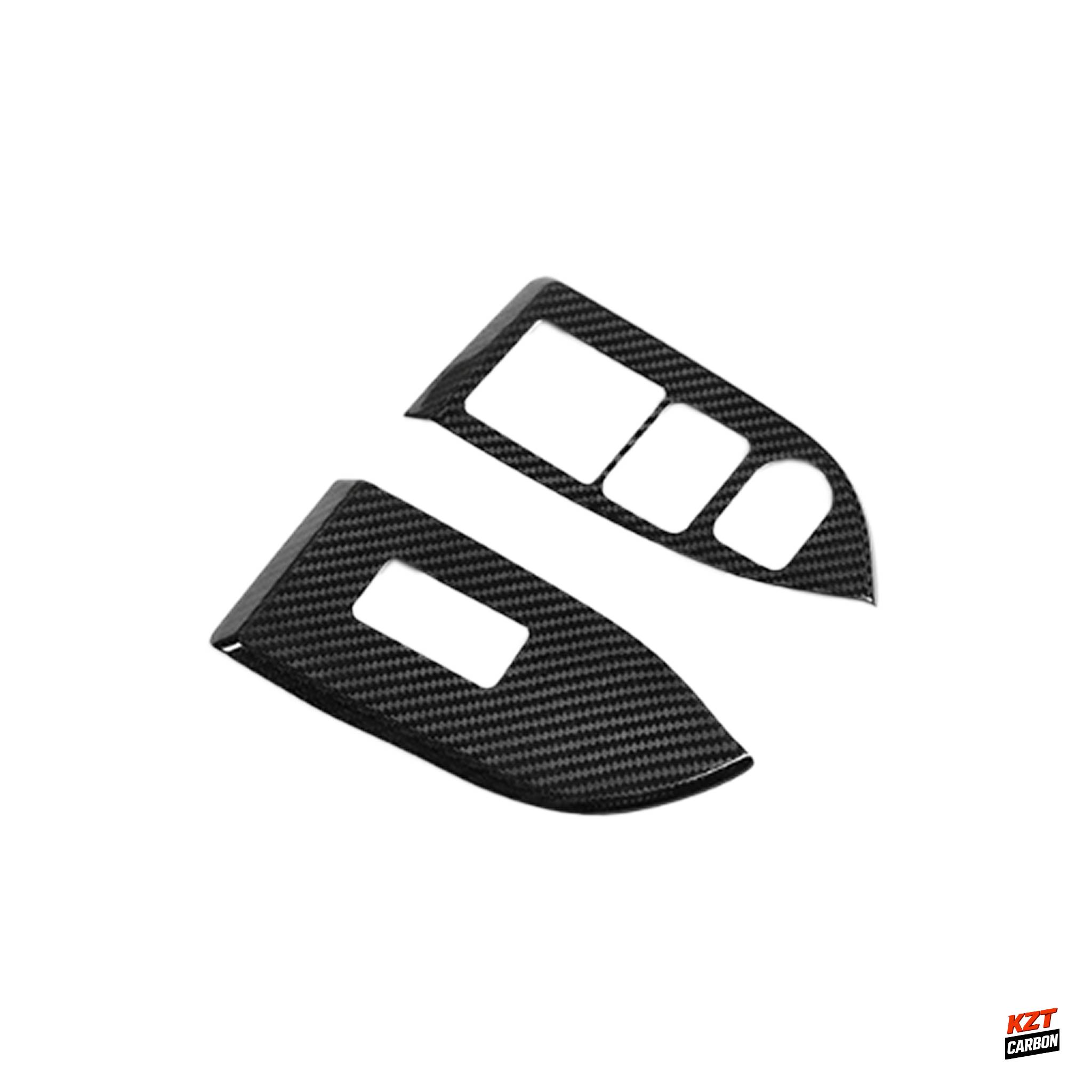 For Toyota GT86 FT86 BRZ 12-20 LHD Only Dry Carbon Side Window Switch Cover