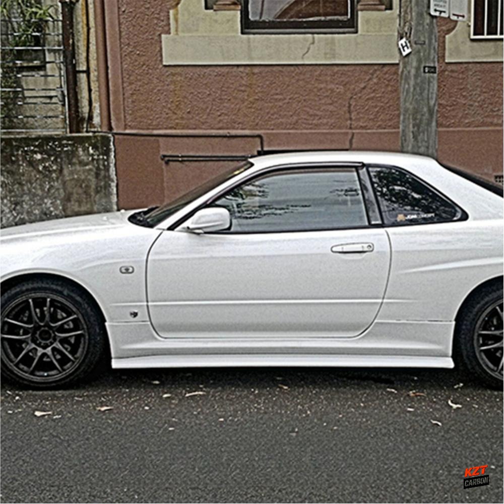 For Nissan Skyline R34 GTT ESB Style Side Skirt