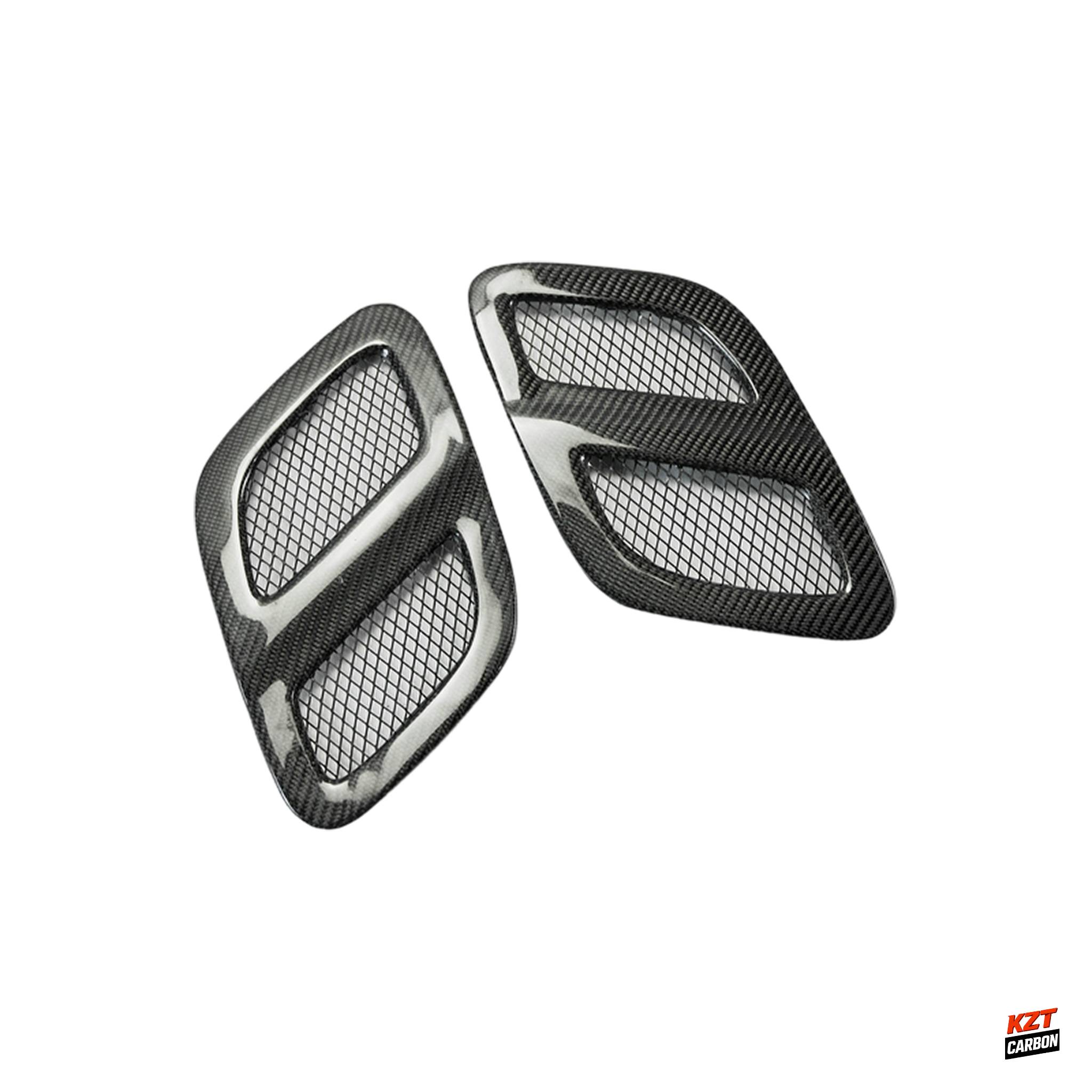 For Subaru Impreza WRX GC8 STI KZ Carbon Fiber Front Hood 22B Side Vents Pair
