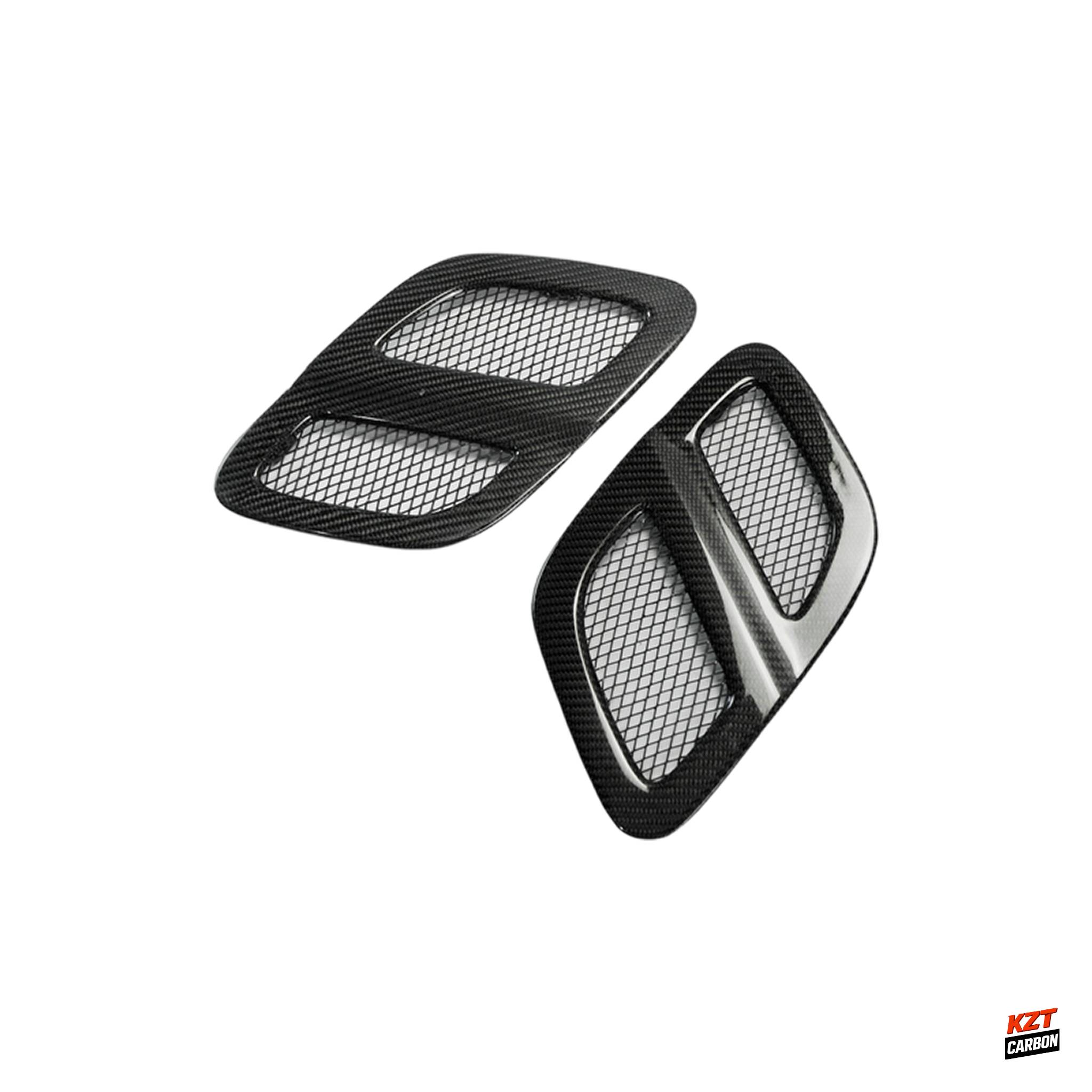For Subaru Impreza WRX GC8 STI KZ Carbon Fiber Front Hood 22B Side Vents Pair