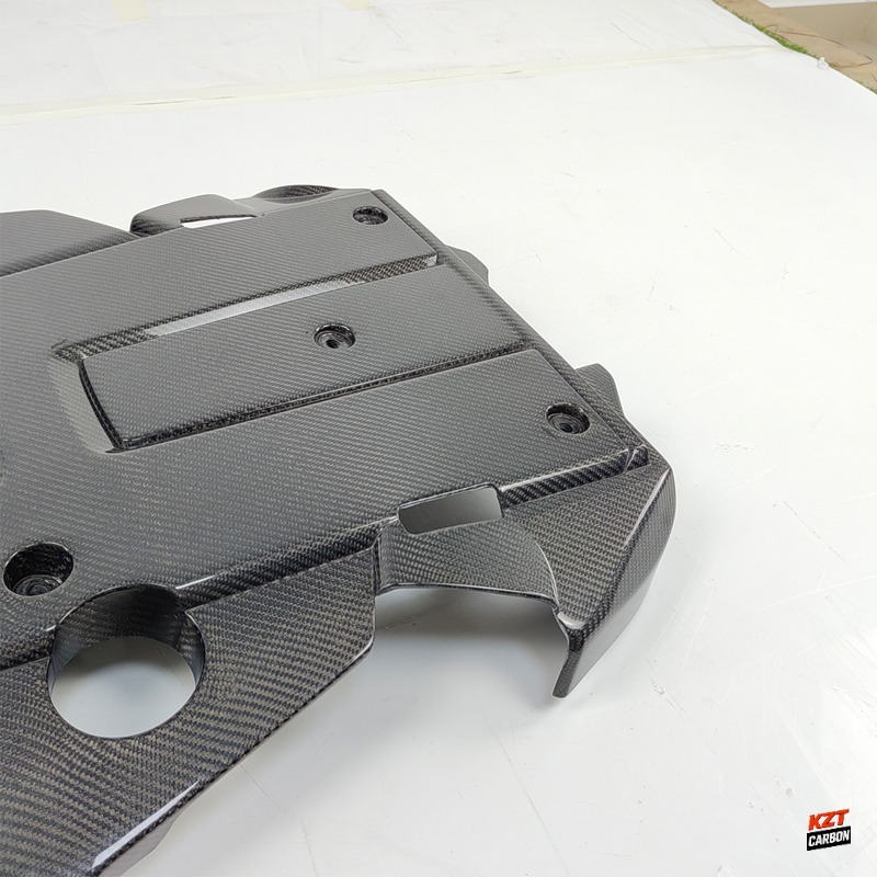 For Infiniti G35 G37 Sedan & 2 Door 07-13 KZ Carbon Fiber Interior Engine Cover Panel