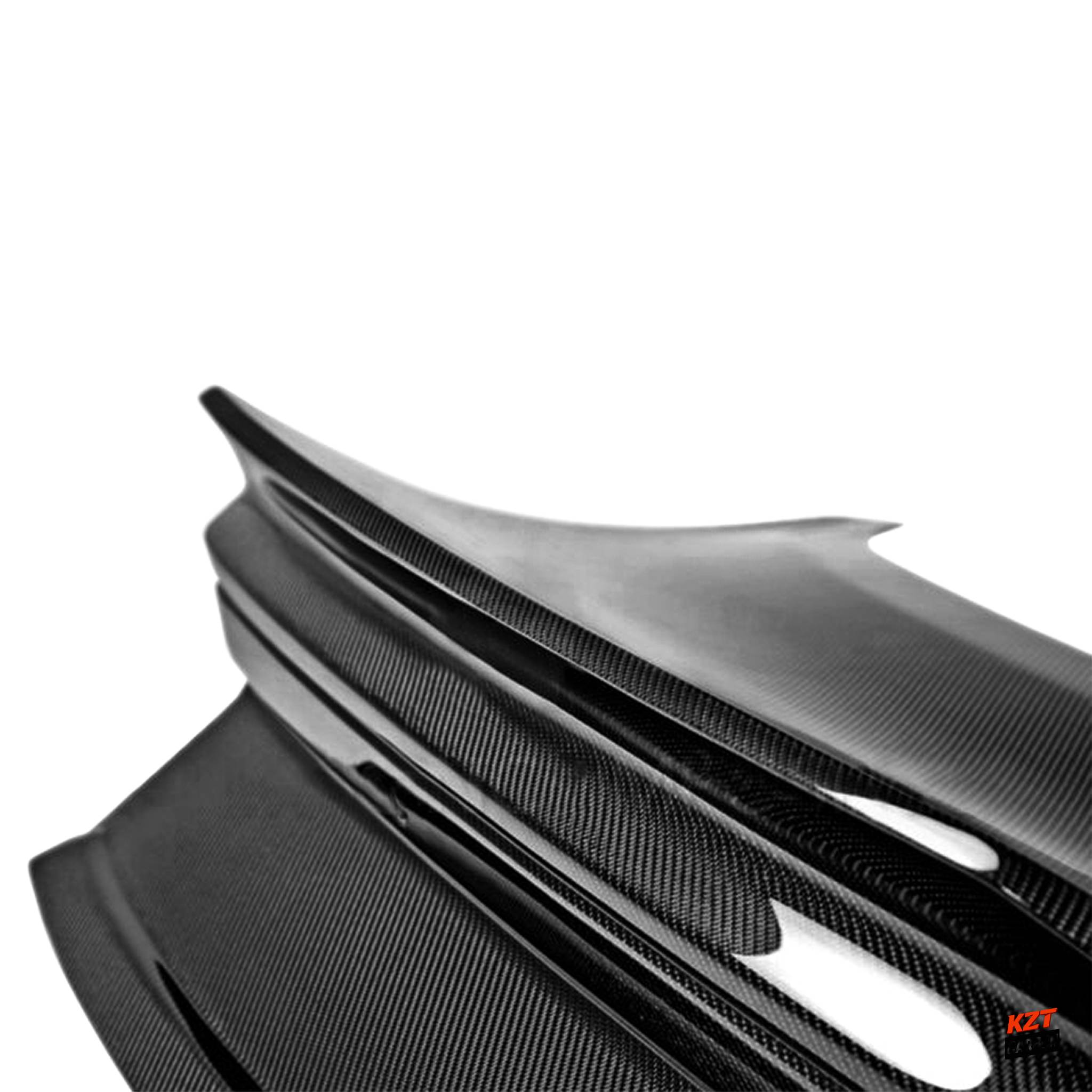 For Ford Mustang 2015-23 2Dr Carbon DT Style Rear Bumper Ductail Trunk Boot Lid