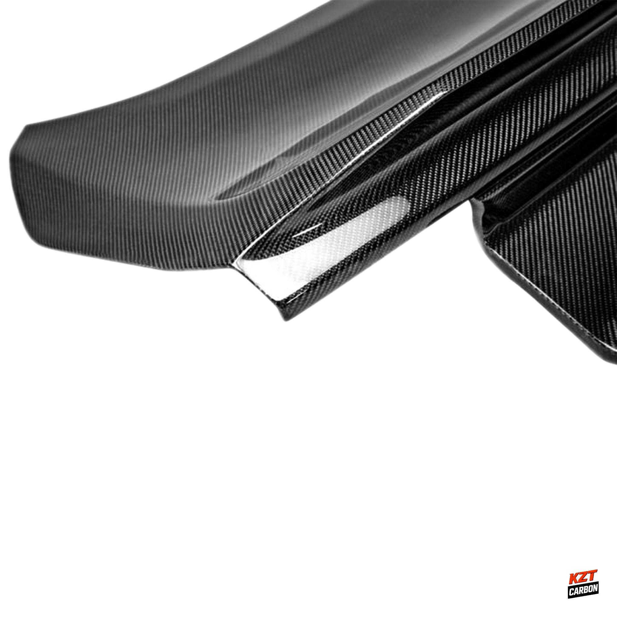 For Ford Mustang 2015-23 2Dr Carbon DT Style Rear Bumper Ductail Trunk Boot Lid