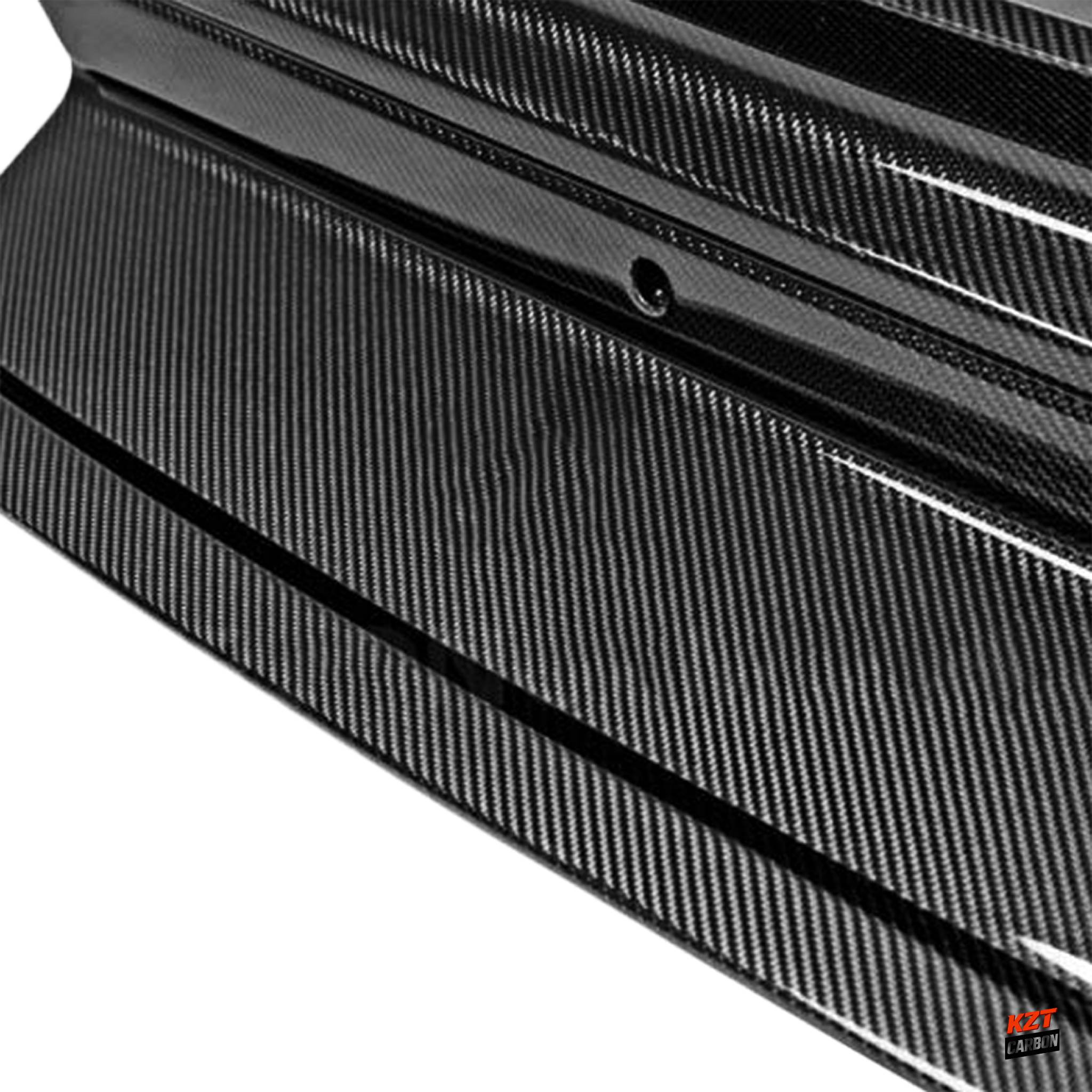 For Ford Mustang 2015-23 2Dr Carbon DT Style Rear Bumper Ductail Trunk Boot Lid