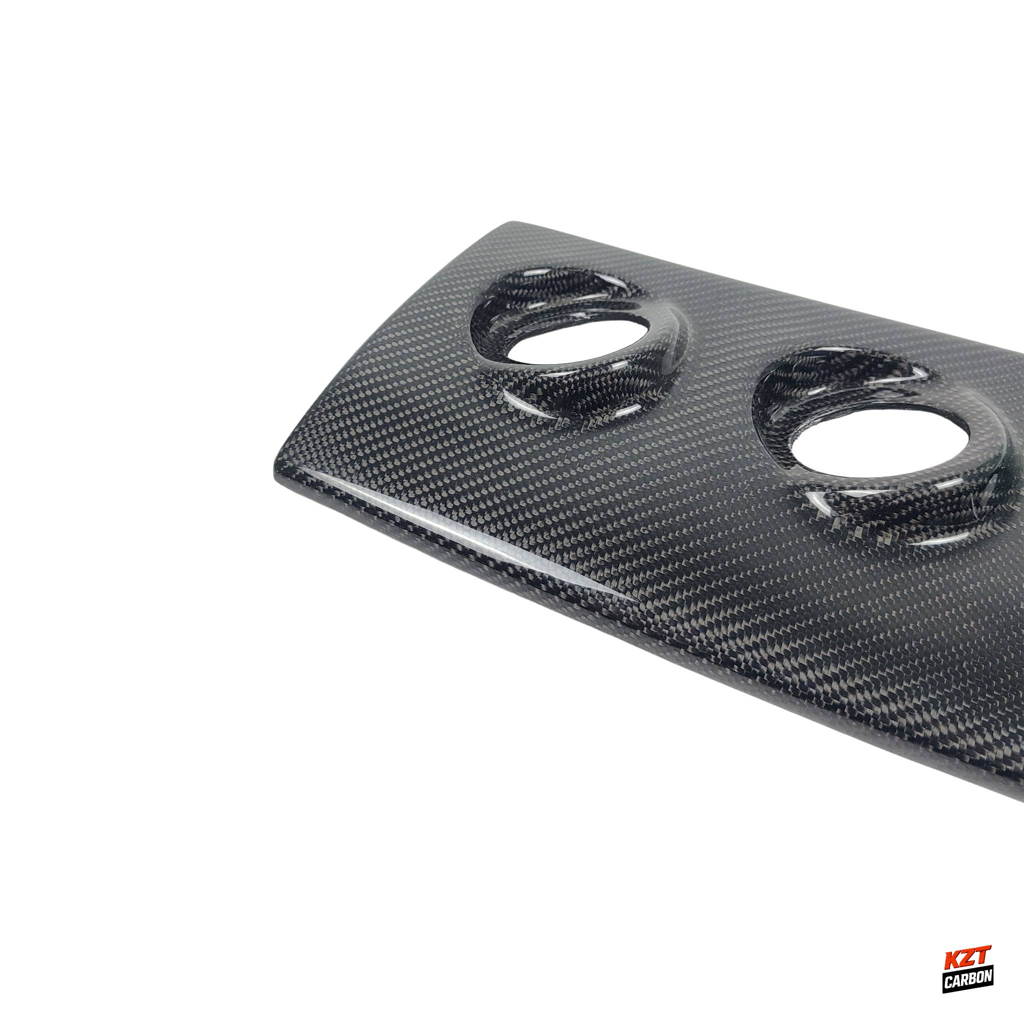 For 93-98 Supra MK4 JZA80 KZ Style Carbon Glove Box Triple Gauge Pod(52mm) RHD