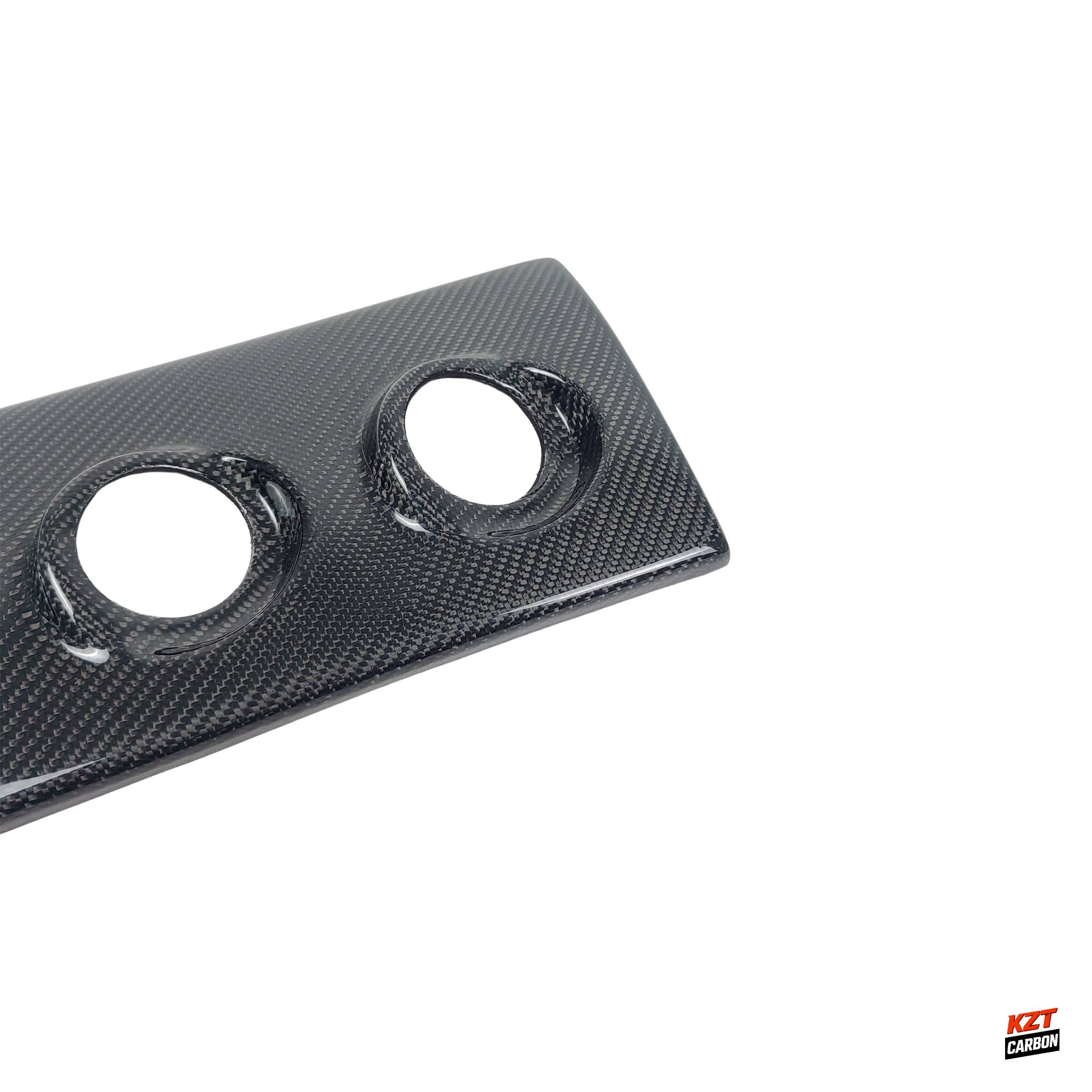 For 93-98 Supra MK4 JZA80 KZ Style Carbon Glove Box Triple Gauge Pod(52mm) RHD