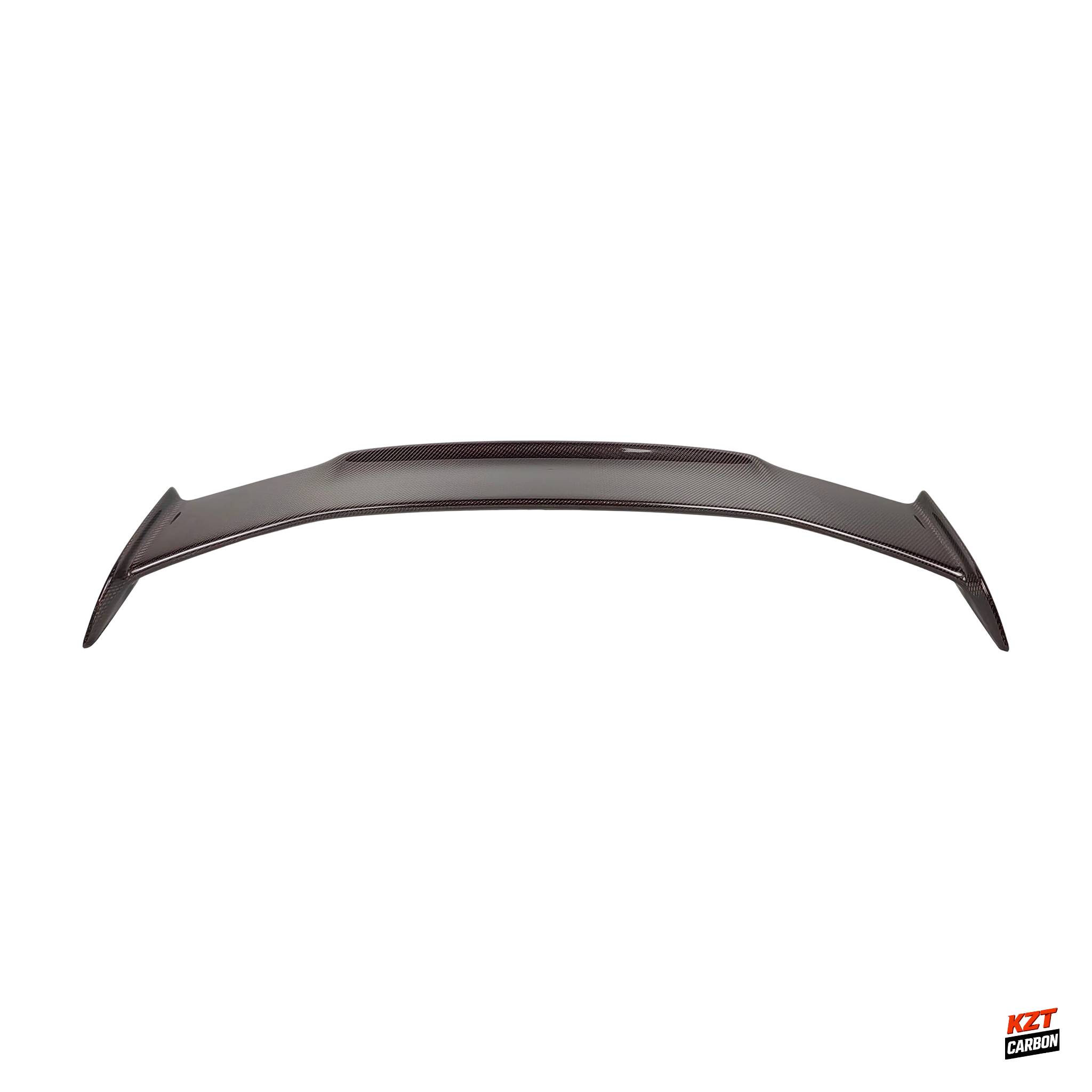 For Honda Civic Type R FL5 2023-24 MD Style Dry Red Carbon Rear Trunk Spoiler