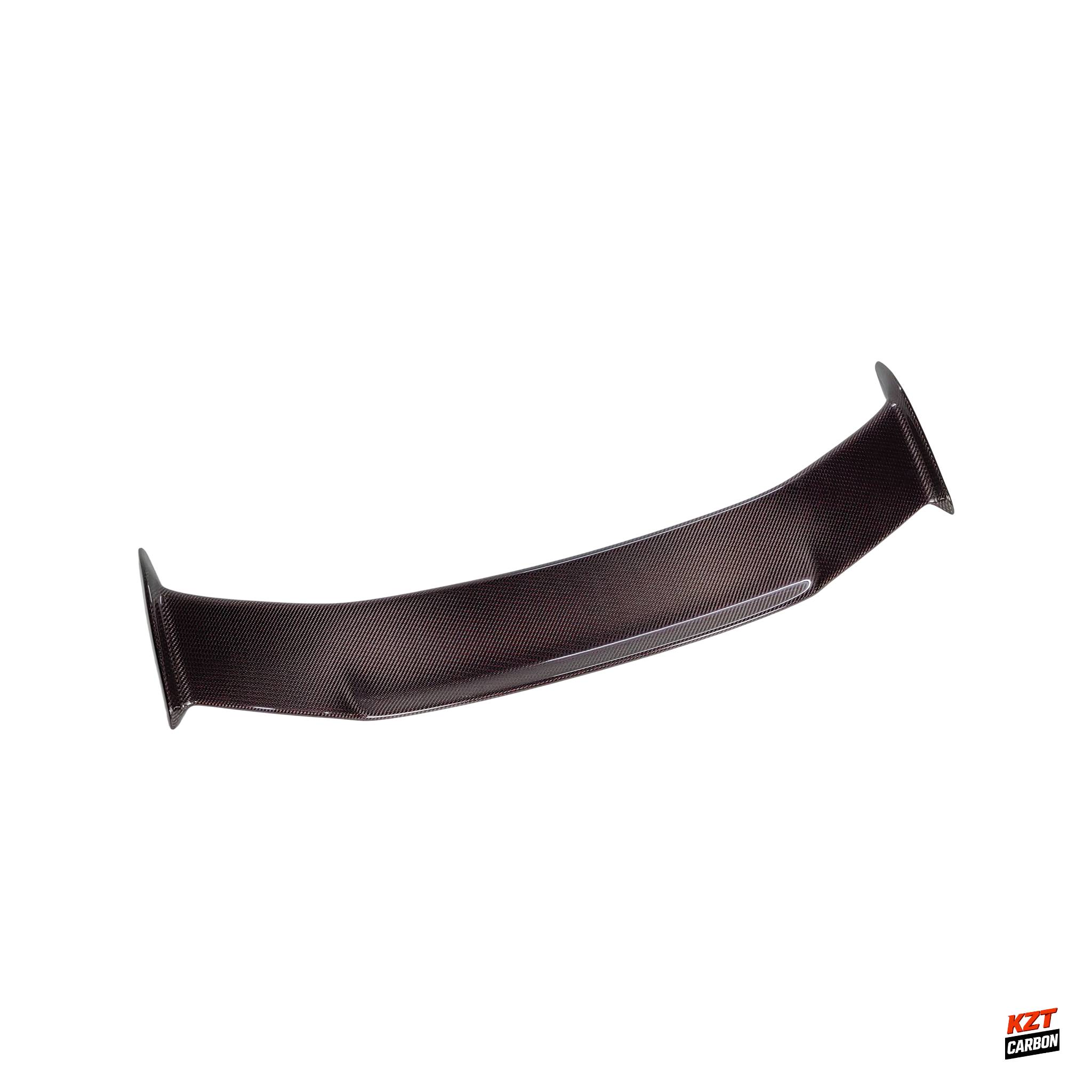 For Honda Civic Type R FL5 2023-24 MD Style Dry Red Carbon Rear Trunk Spoiler