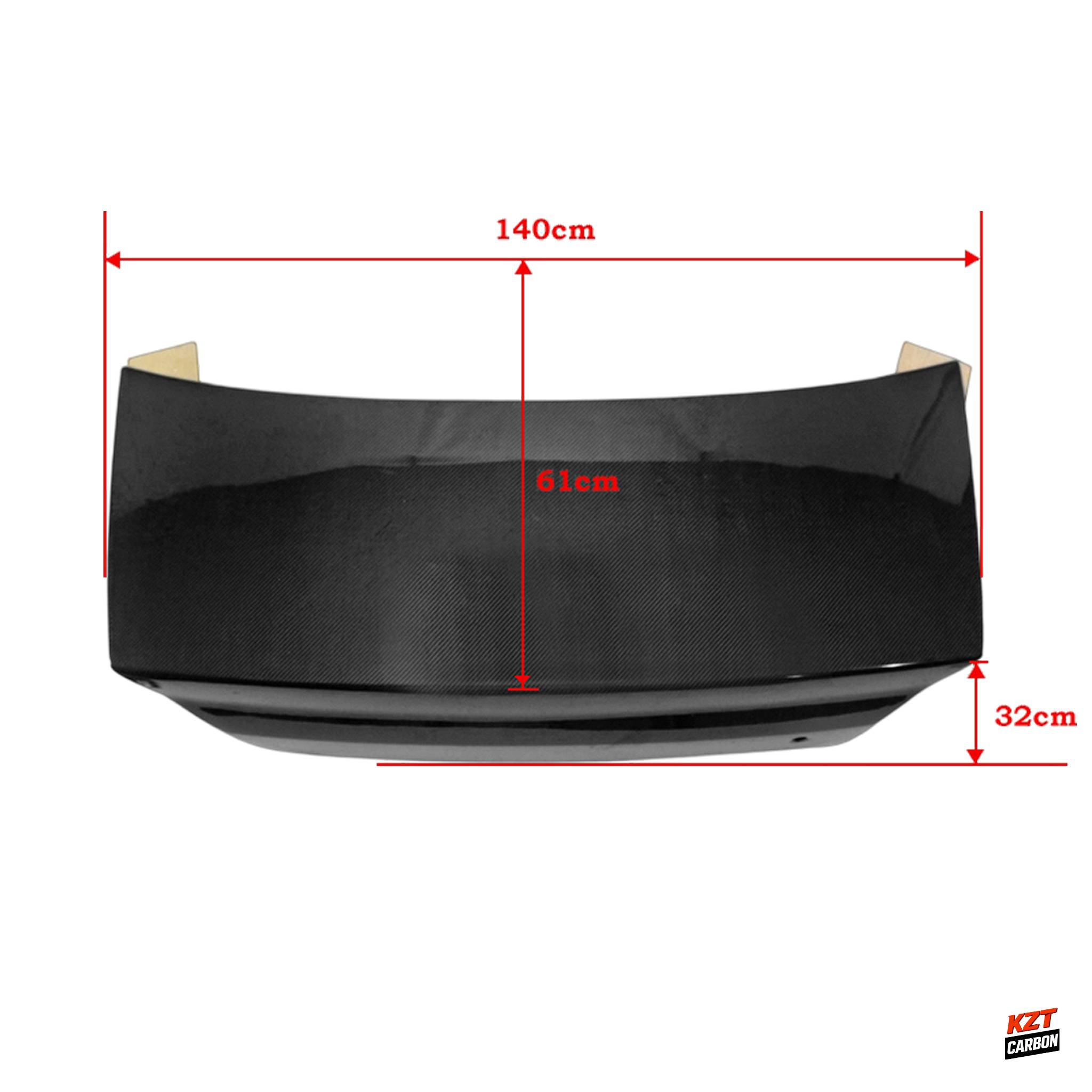 For Mitsubishi Lancer Evolution EVO 7 8 9 01-07 Sedan Carbon Fiber OE Rear Trunk