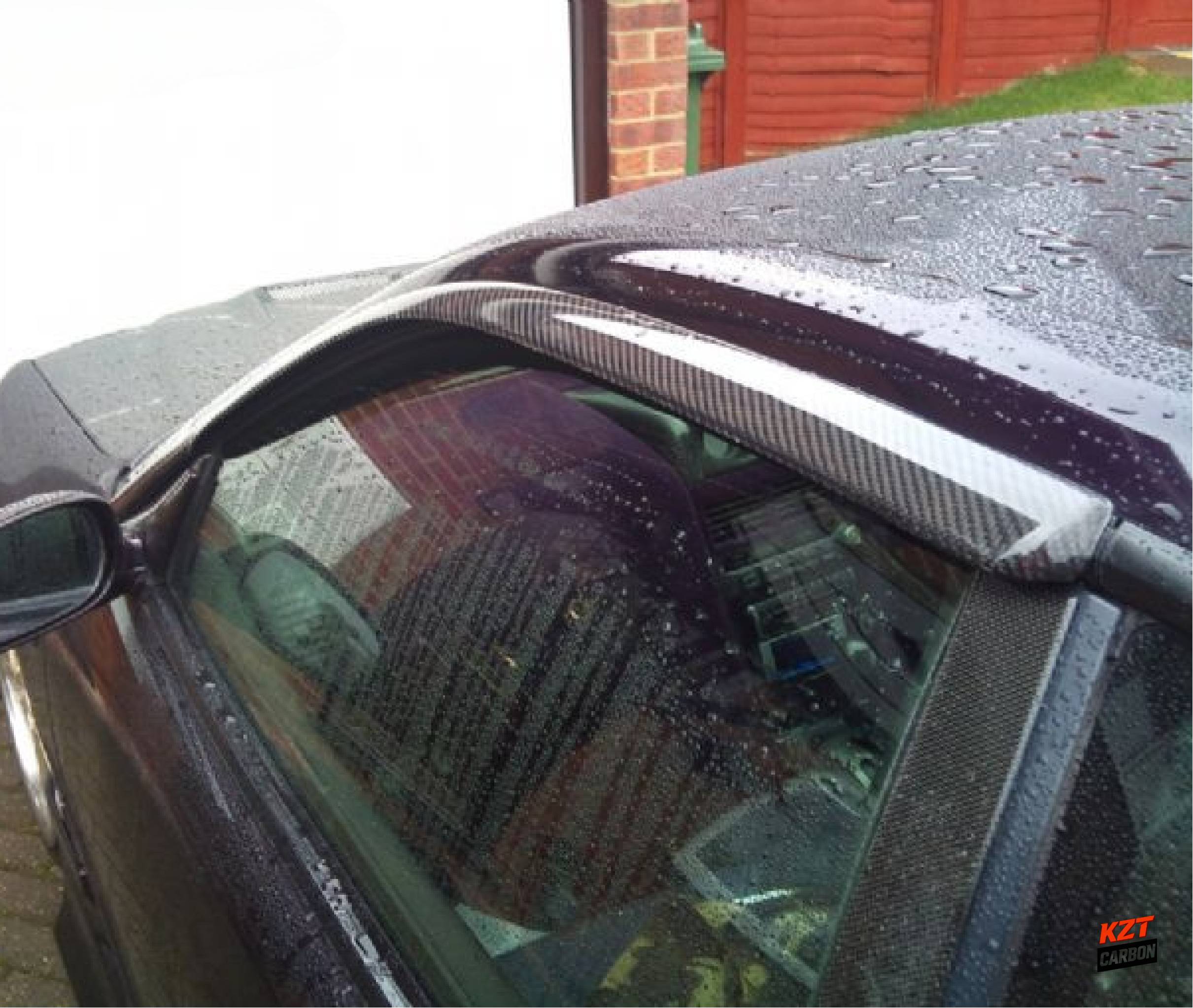 For Nissan Skyline R34 GTT GTR Carbon Fiber Wind Deflector Window Rainproof