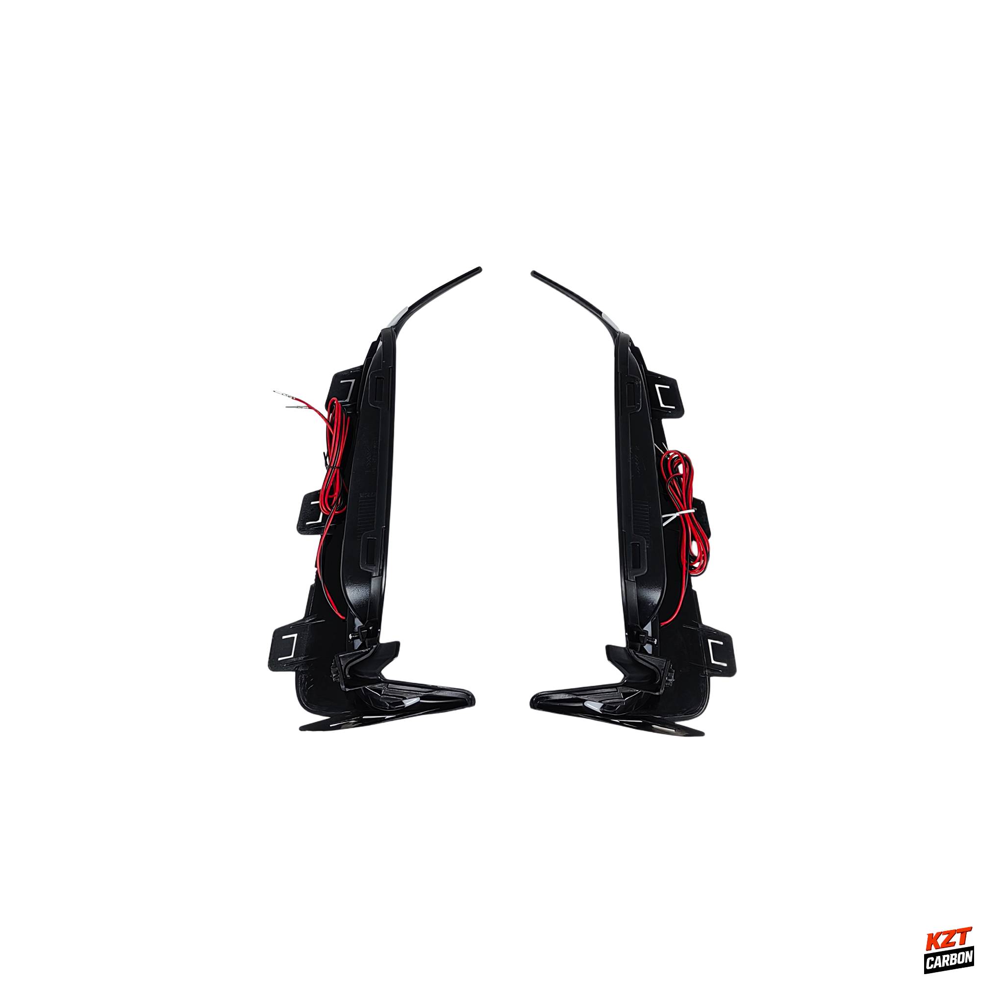For Honda Civic Type R FL5 2023-24 ABS OE Style Front Bumper LED DRL (white)