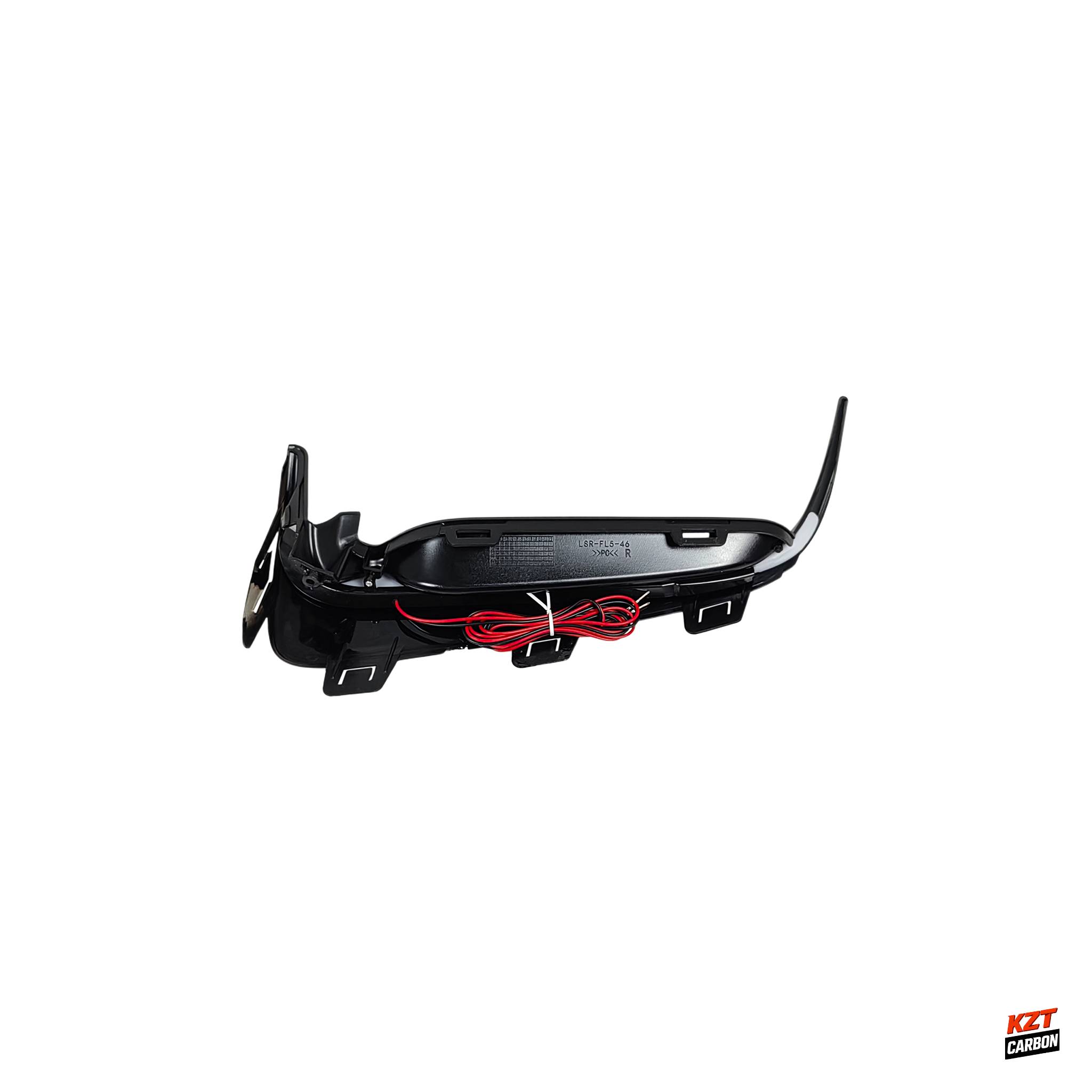 For Honda Civic Type R FL5 2023-24 ABS OE Style Front Bumper LED DRL (white)