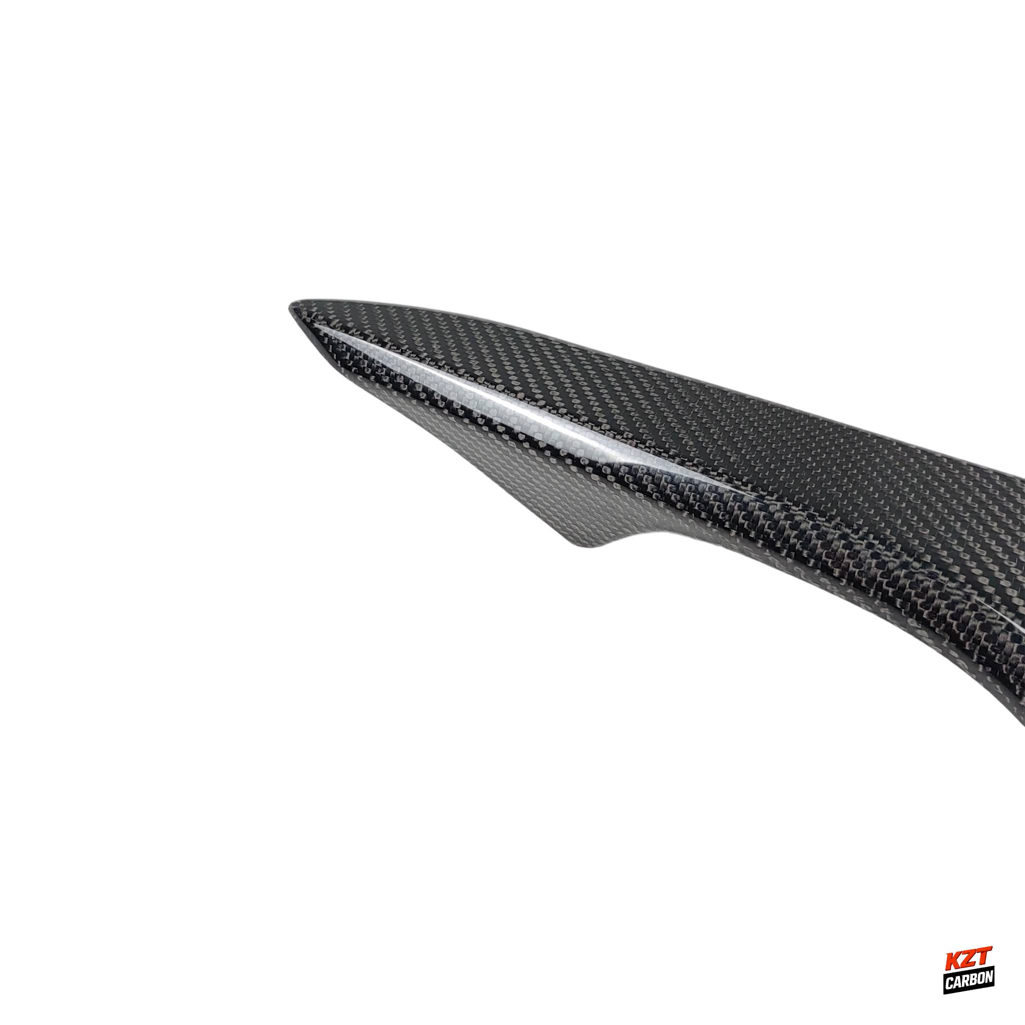 For BMW M2 F87 Coupe  2016-21 Carbon KZ Style Front Bumper Side Vents Duct Cover