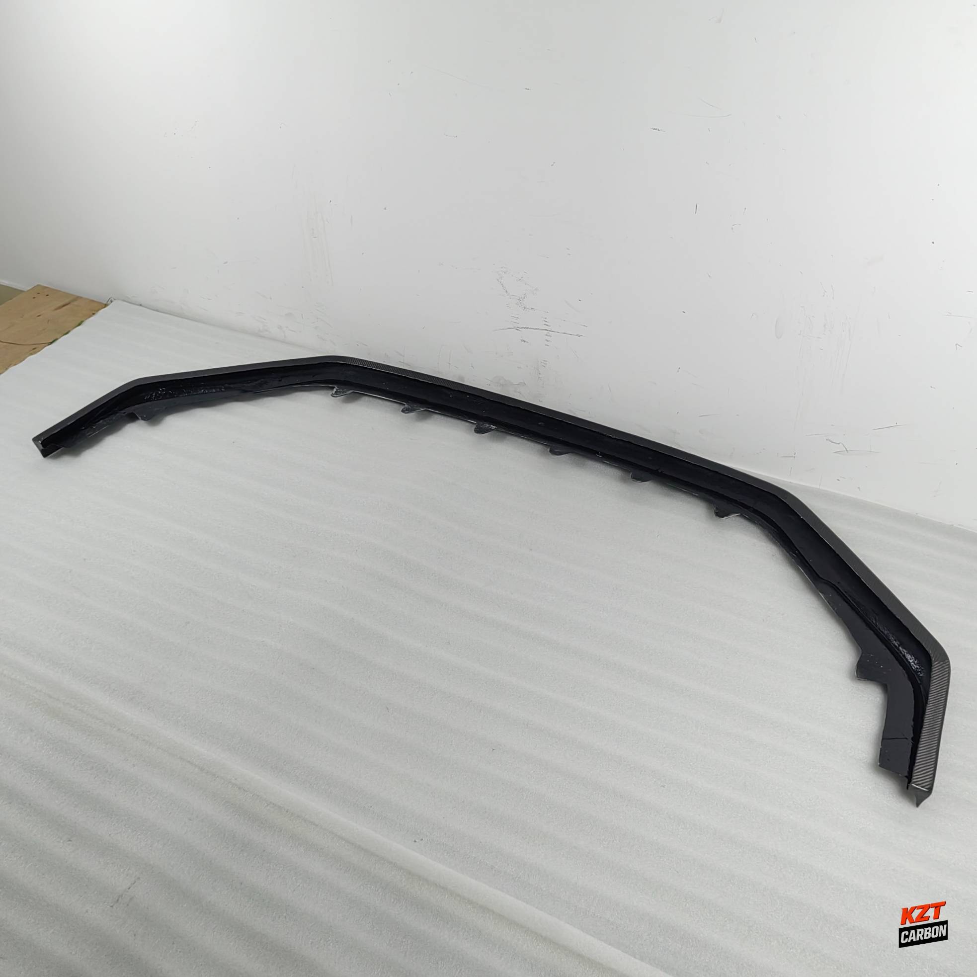 For Honda Civic Type R FL5 Hatchback 2023-26 Carbon KZ Style Front Bumper Lip