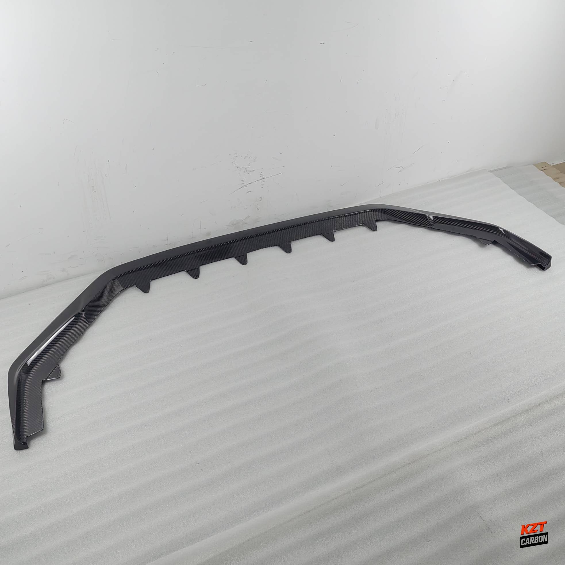For Honda Civic Type R FL5 Hatchback 2023-26 Carbon KZ Style Front Bumper Lip