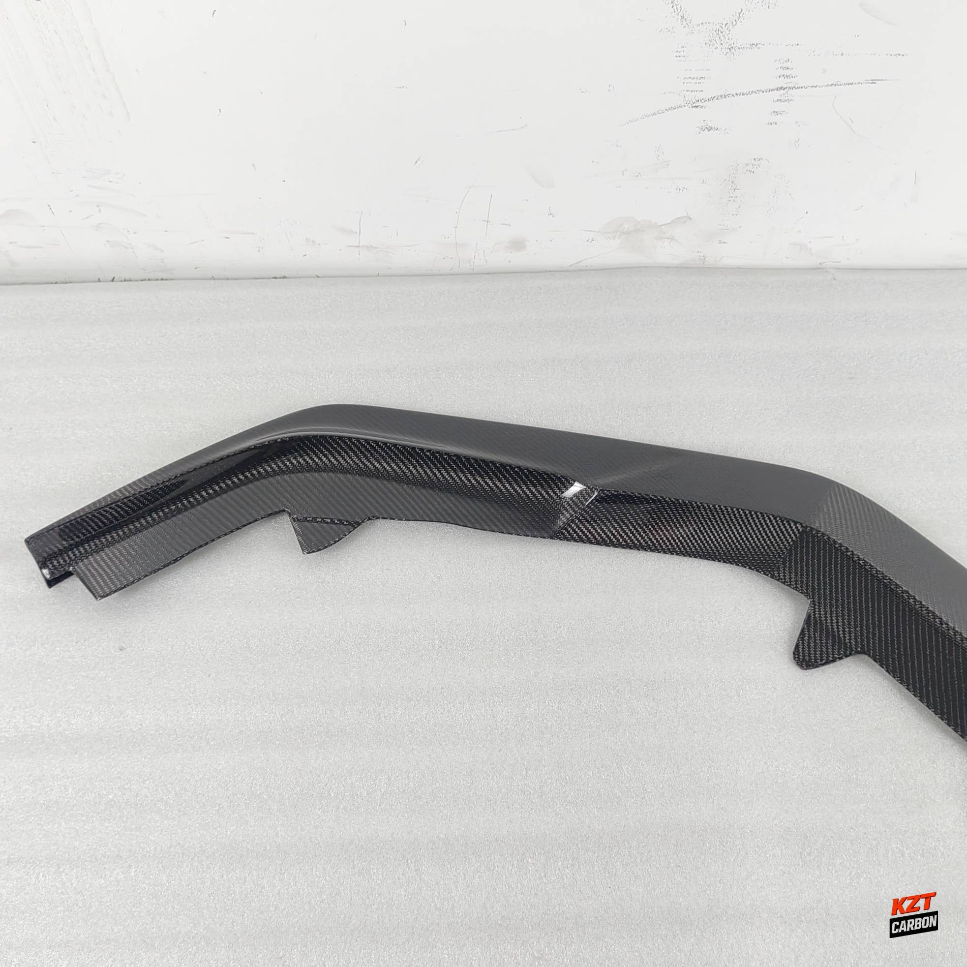 For Honda Civic Type R FL5 Hatchback 2023-26 Carbon KZ Style Front Bumper Lip