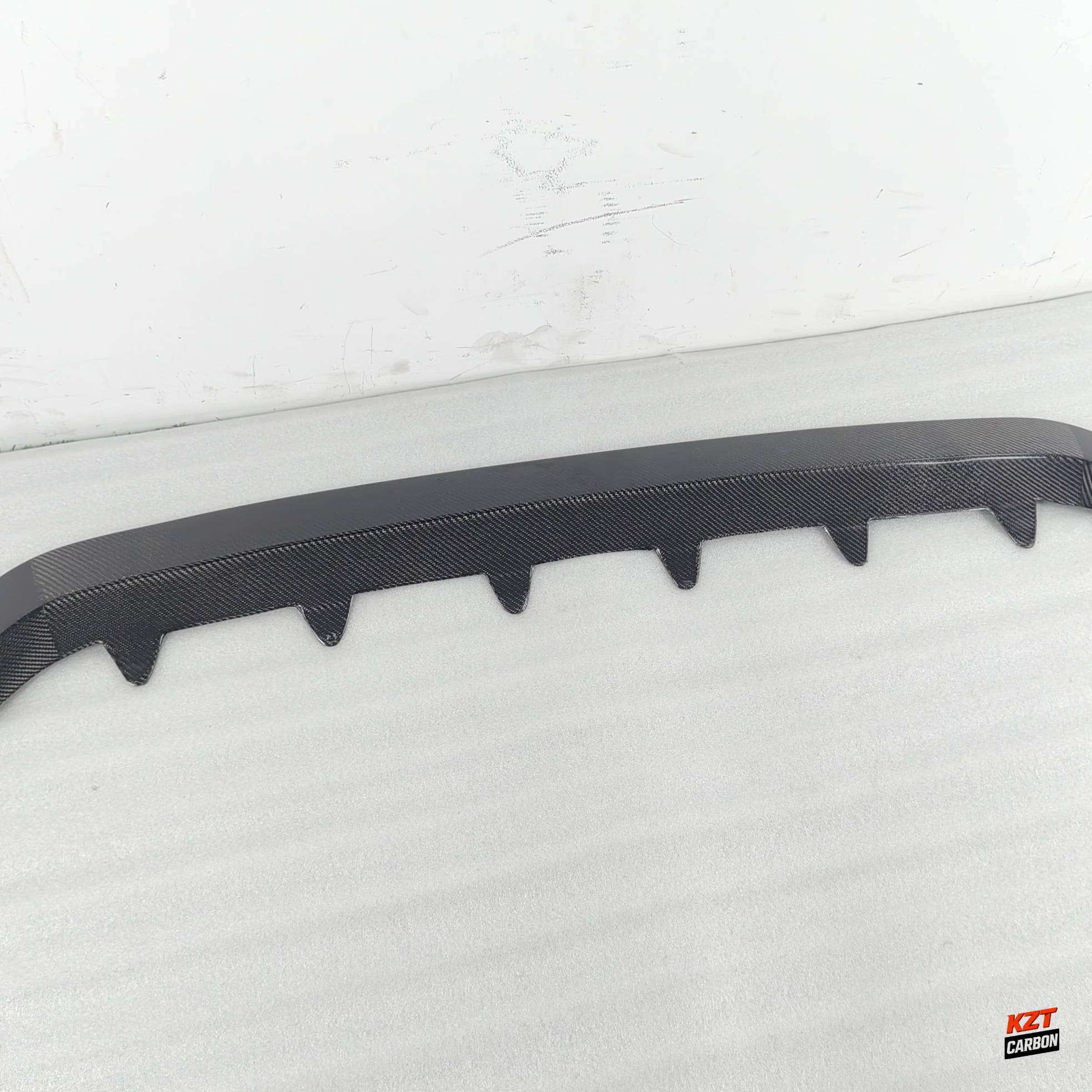 For Honda Civic Type R FL5 Hatchback 2023-26 Carbon KZ Style Front Bumper Lip