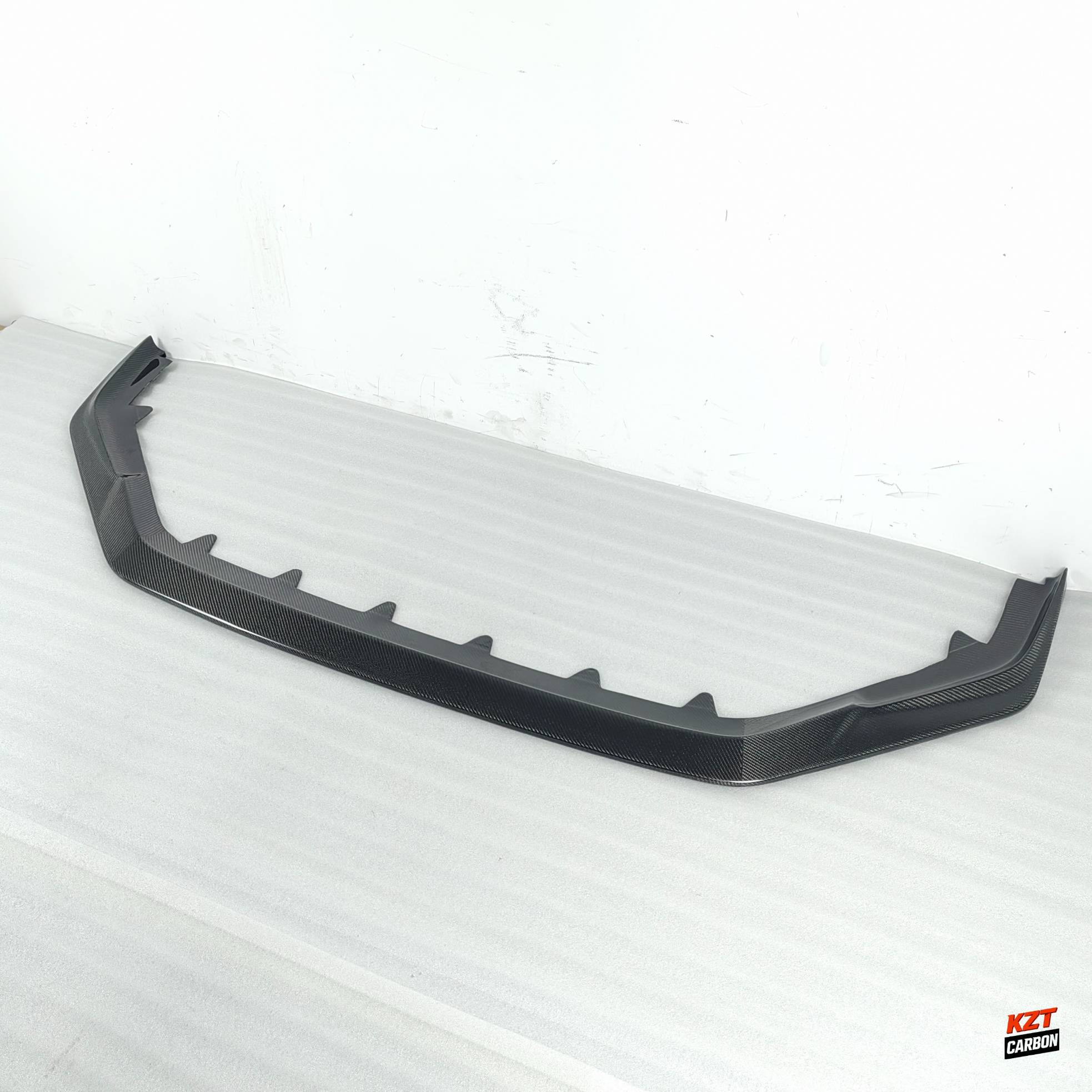 For Honda Civic Type R FL5 Hatchback 2023-26 Carbon KZ Style Front Bumper Lip