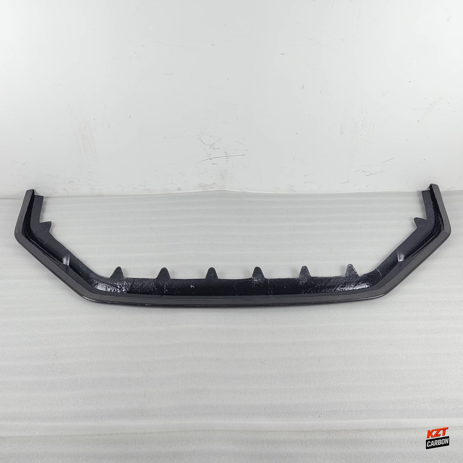 For Honda Civic Type R FL5 Hatchback 2023-26 Carbon KZ Style Front Bumper Lip