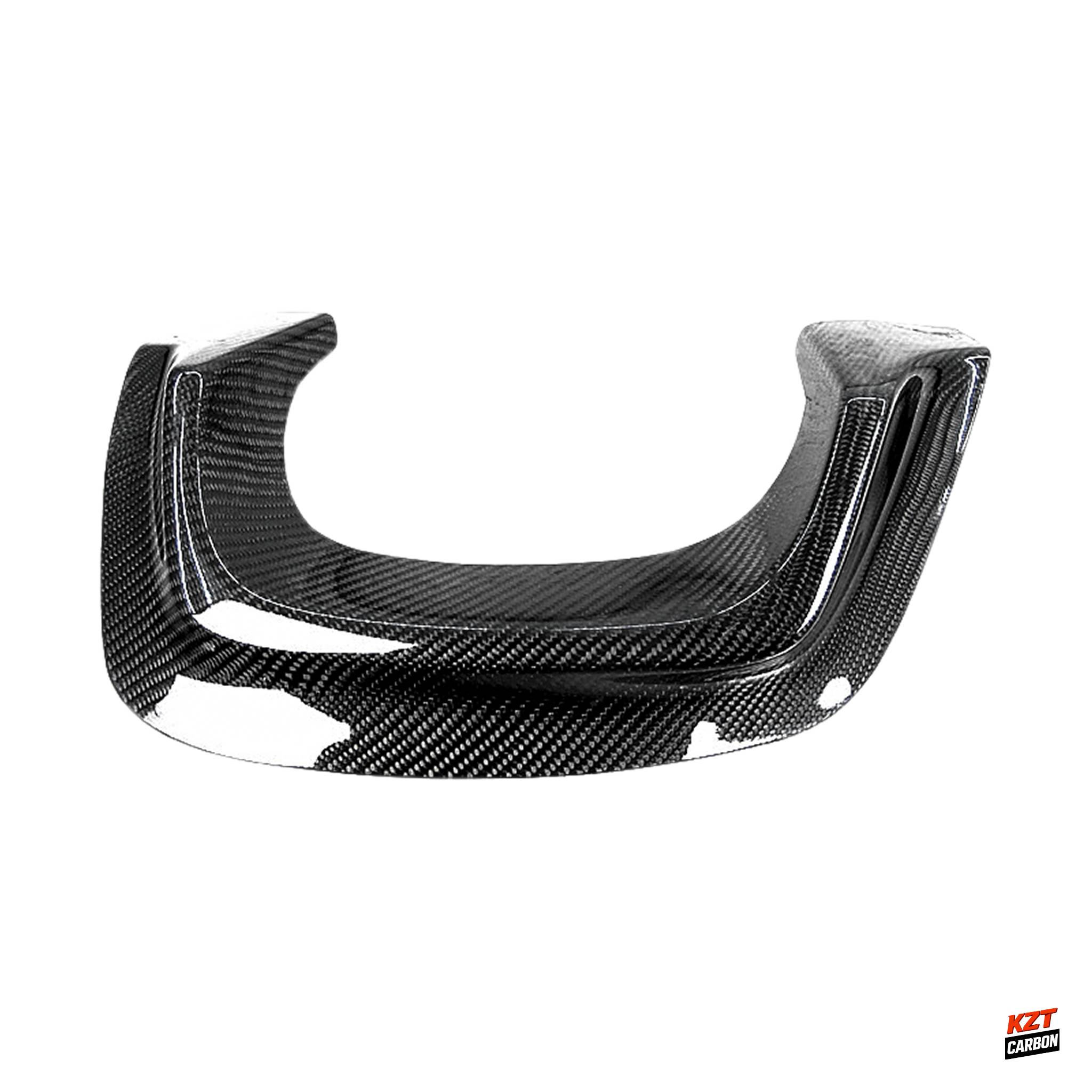 For Subaru WRX STI VA Sedan 15-21 Carbon VAS Style Rear Bumper Heat Shield Pair