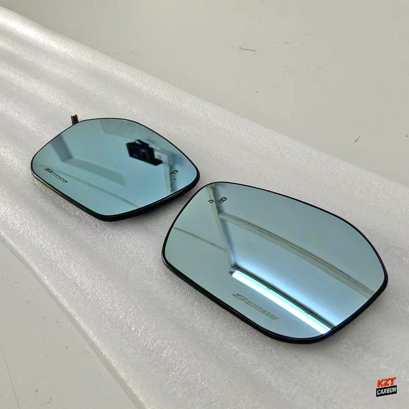 For Honda Civic Type R FL5 ABS Side Rear View Mirror Lenses with Spot Detection