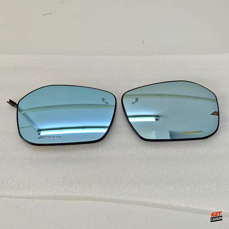 For Honda Civic Type R FL5 ABS Side Rear View Mirror Lenses with Spot Detection