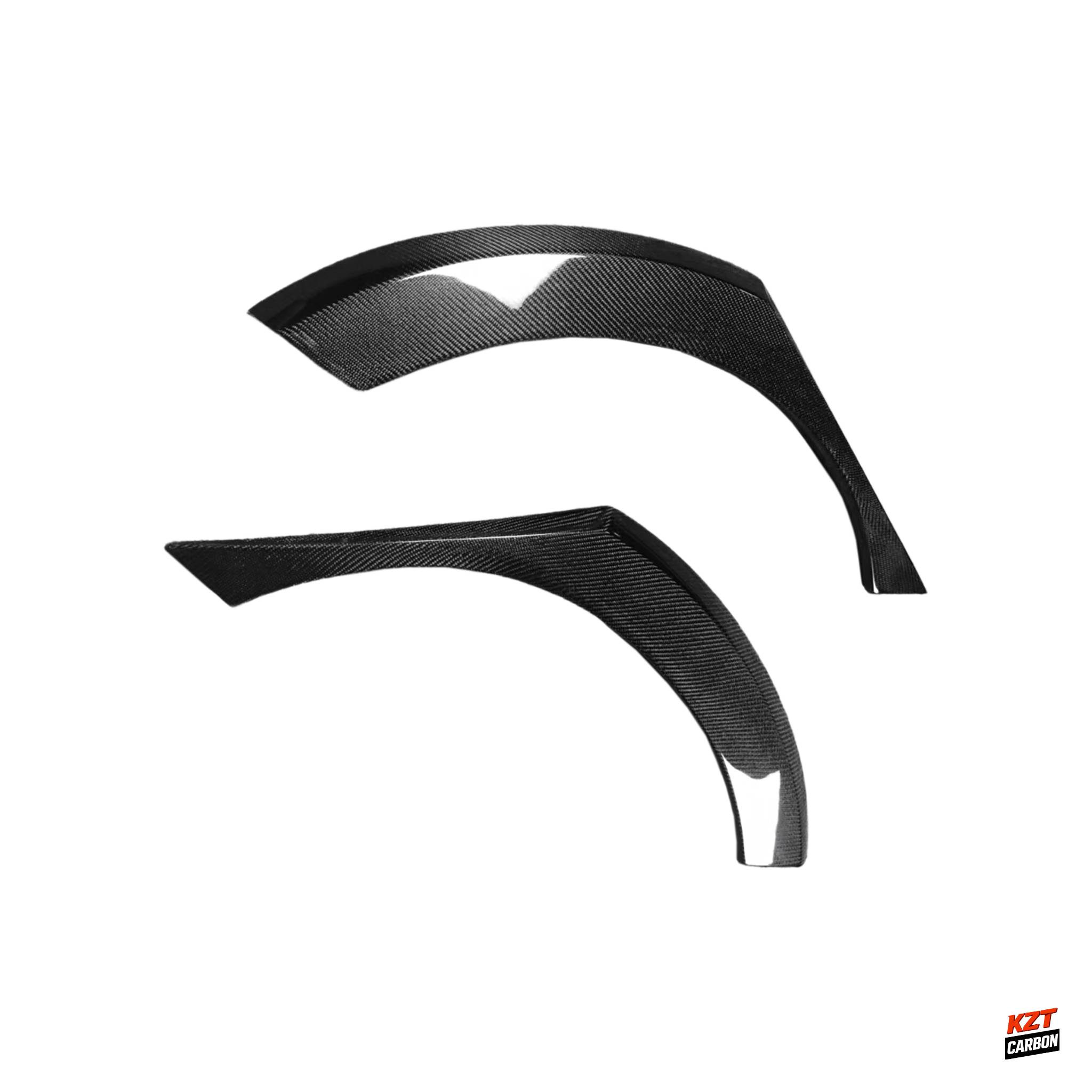 For Honda Civic Type R FK8 17-21 Carbon OE Style Rear Side Fender Flare Arch