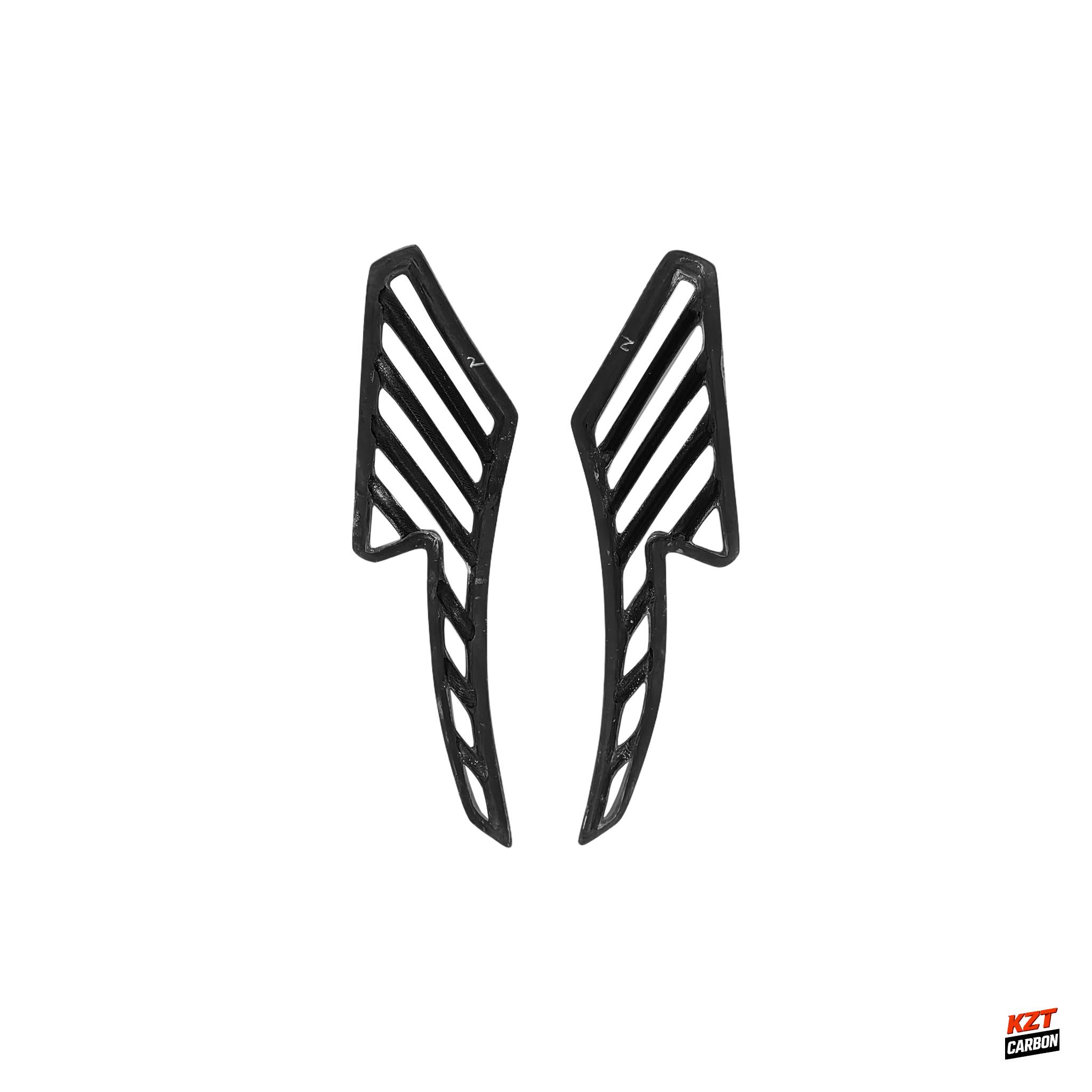 For BMW E92 Real M3 07-13 Carbon WD Style Front Bumper Side Fender Vents Cover