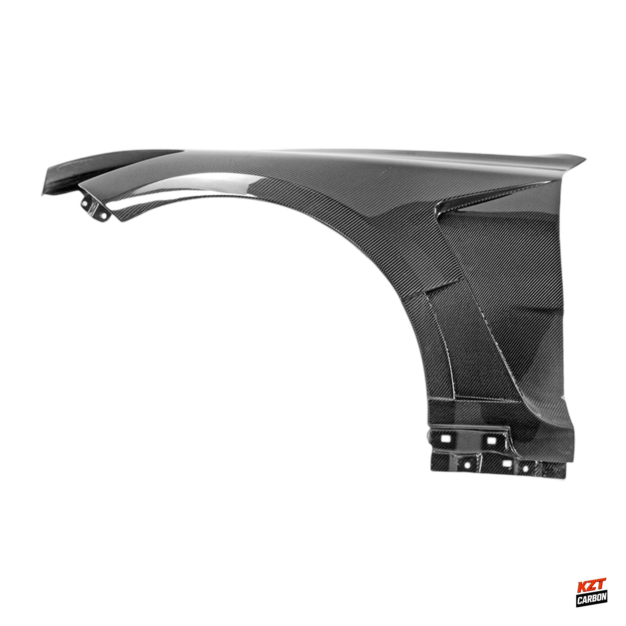 For Kia Stinger Sedan 5 Door 2018-23 EPA Type Carbon Front Vented Fender Pair