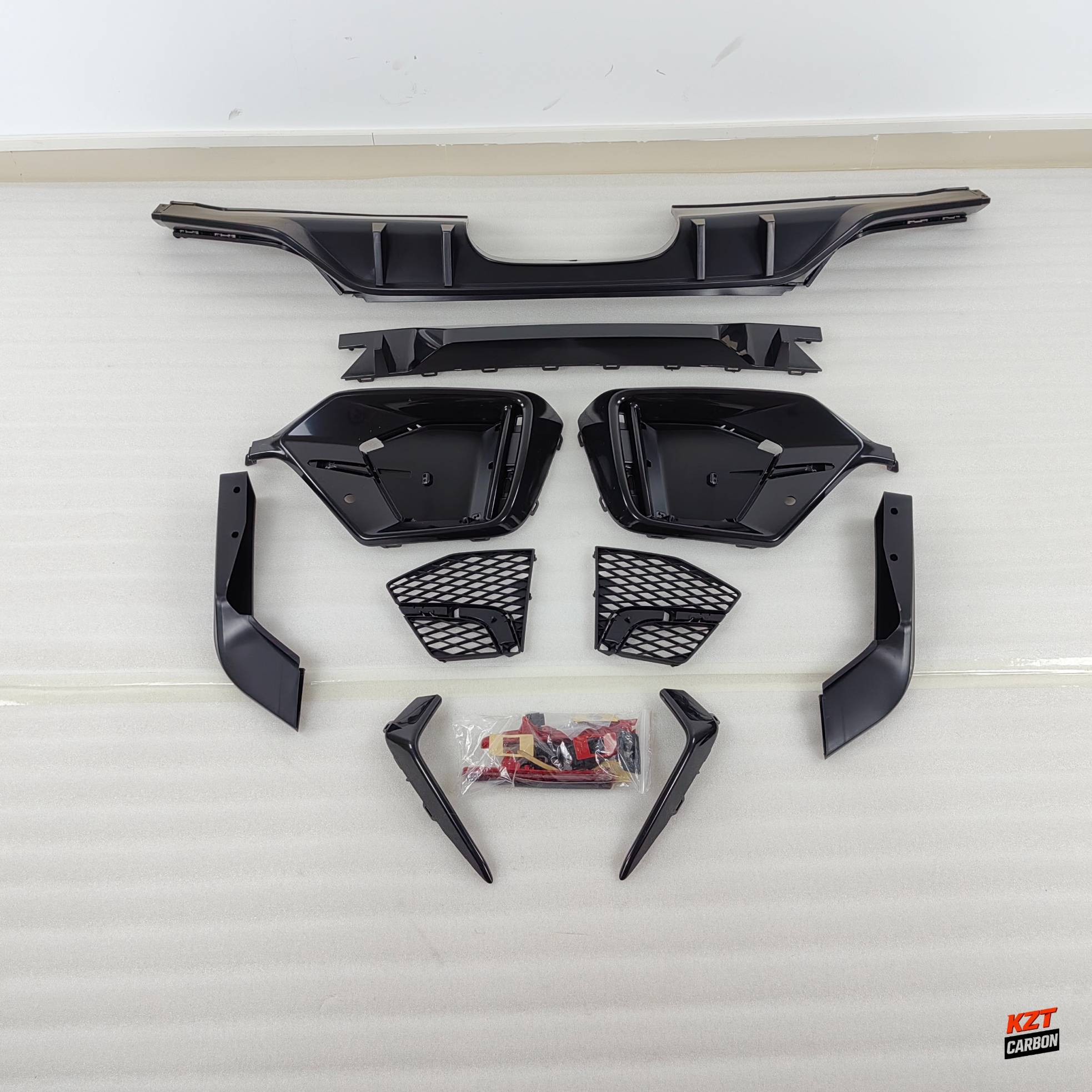 For Honda Gen Civic FK7 Only 15-22 PP TR Style Rear Bumper Diffuser Lip Kits