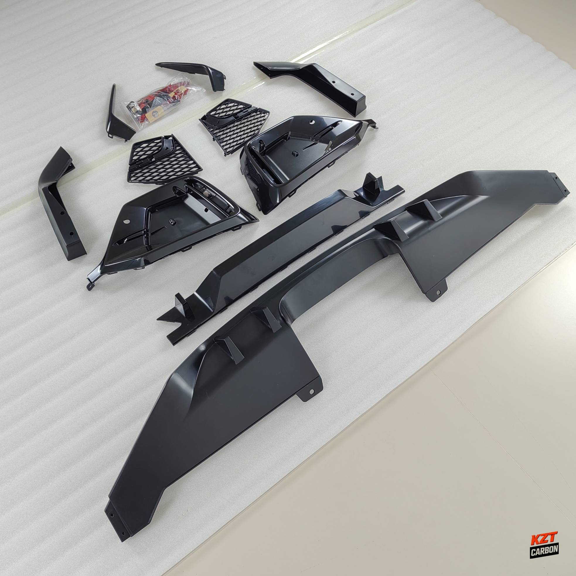 For Honda Gen Civic FK7 Only 15-22 PP TR Style Rear Bumper Diffuser Lip Kits