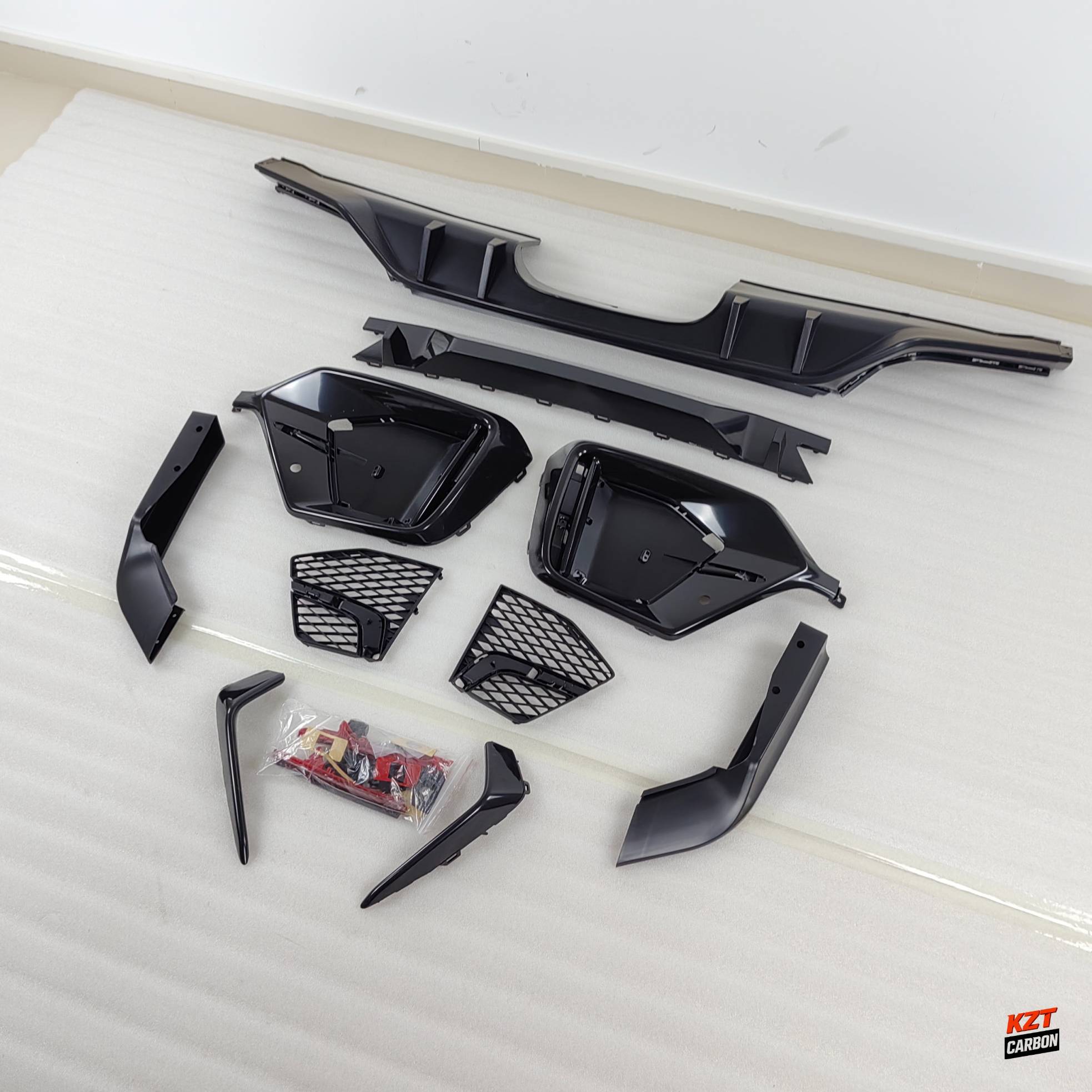 For Honda Gen Civic FK7 Only 15-22 PP TR Style Rear Bumper Diffuser Lip Kits