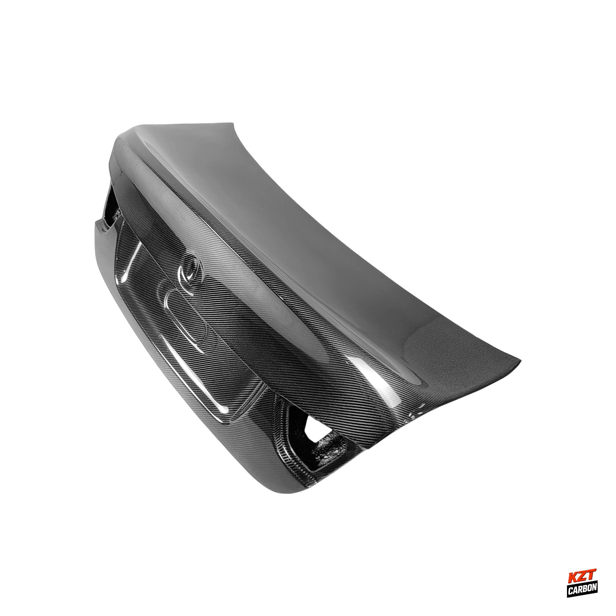 For BMW E90 3 Series Sedan 09-12 Only Ducktail Style Carbon Rear Trunk Boot Lid