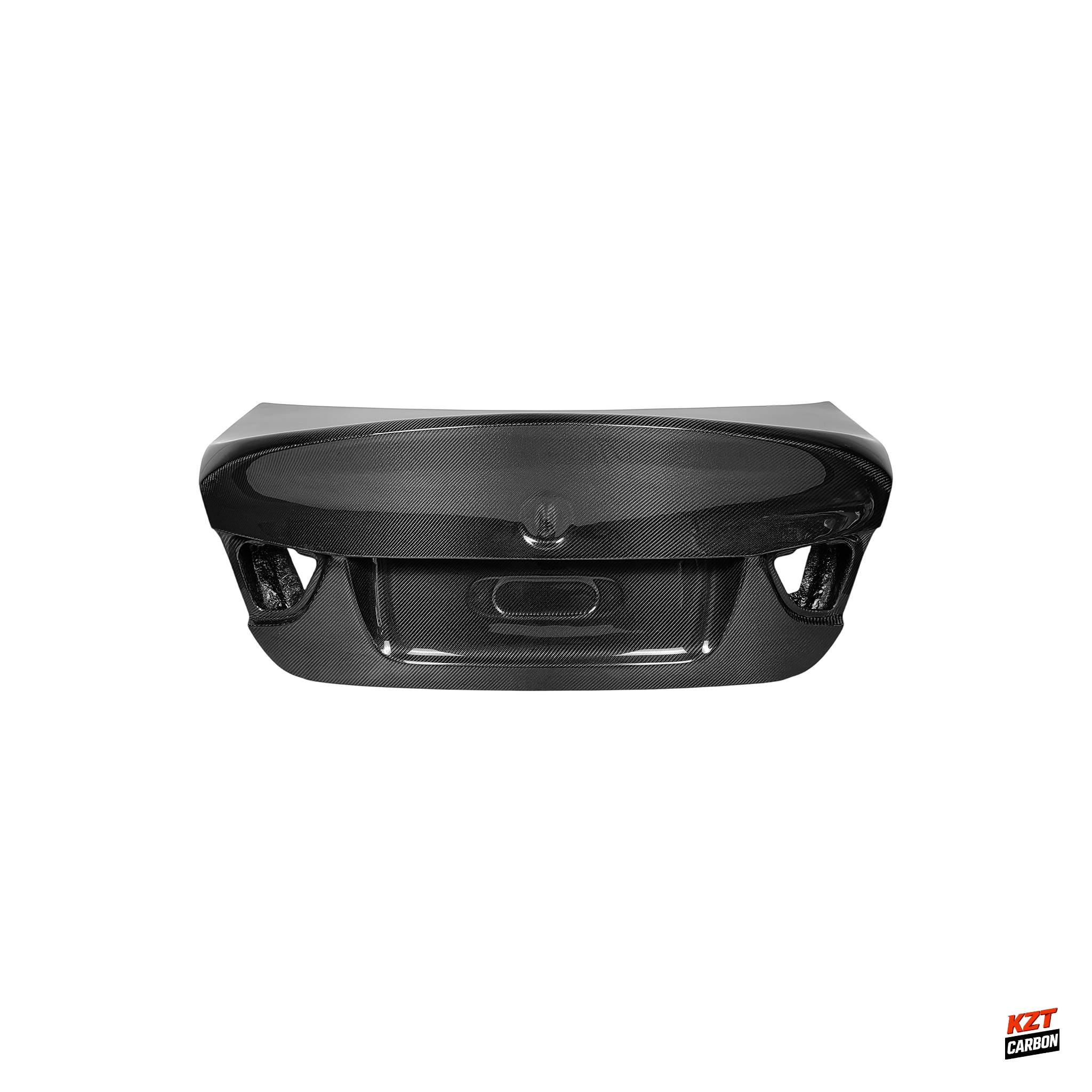 For BMW E90 3 Series Sedan 09-12 Only Ducktail Style Carbon Rear Trunk Boot Lid